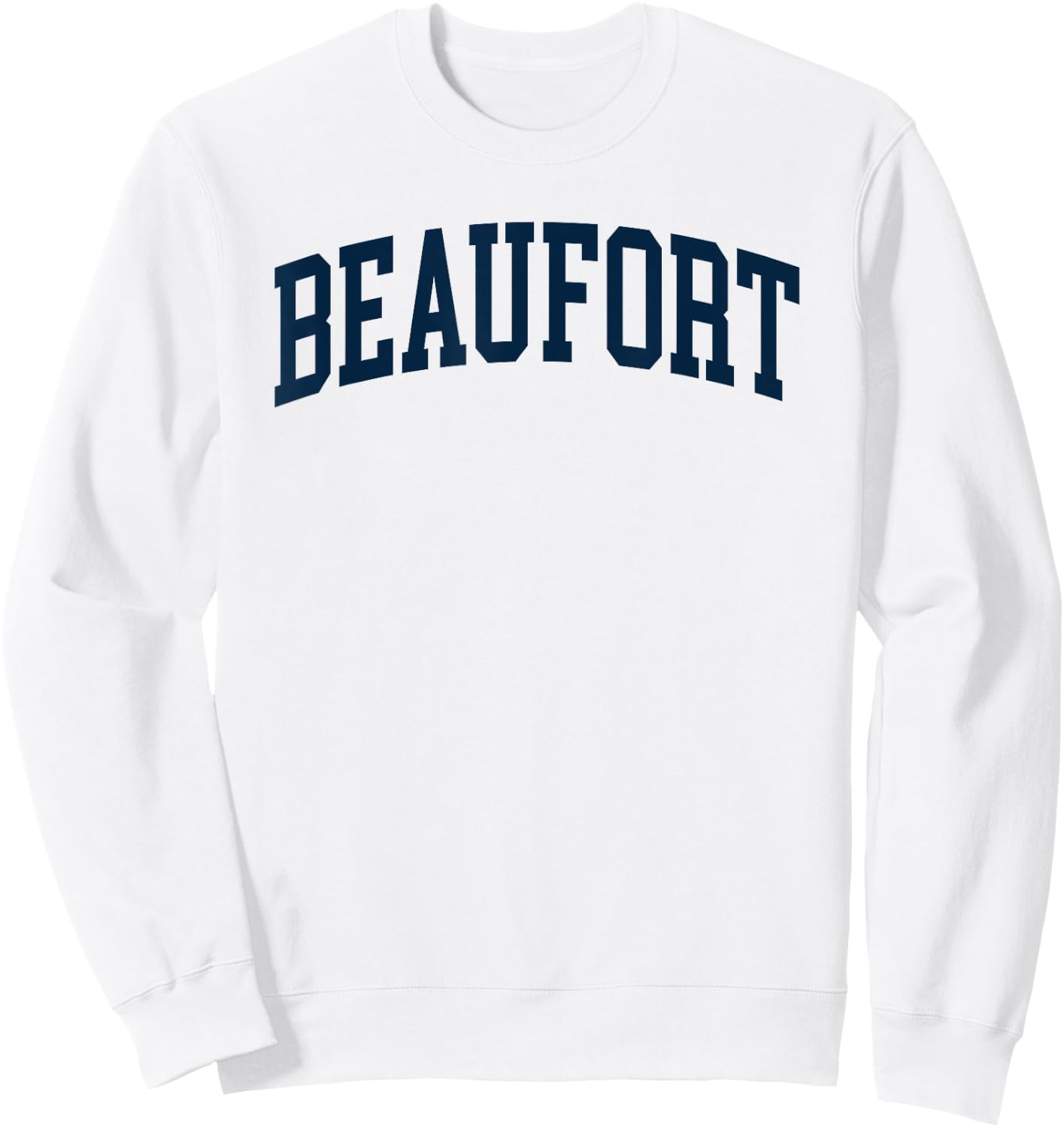 Beaufort South Carolina Souvenir Retro Preppy Throwback Sweatshirt - Sweatshirt | White