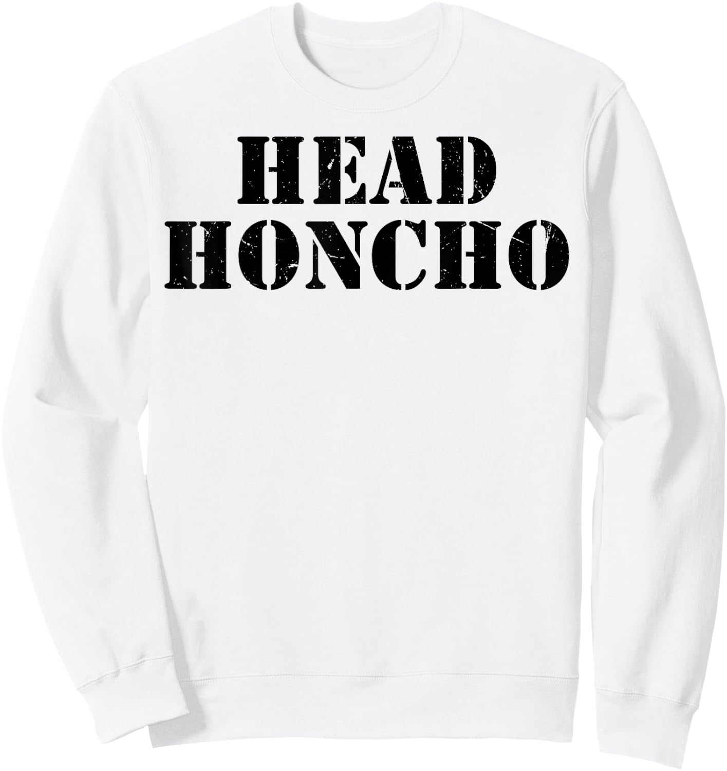 Head Honcho Sweatshirt - Sweatshirt | White