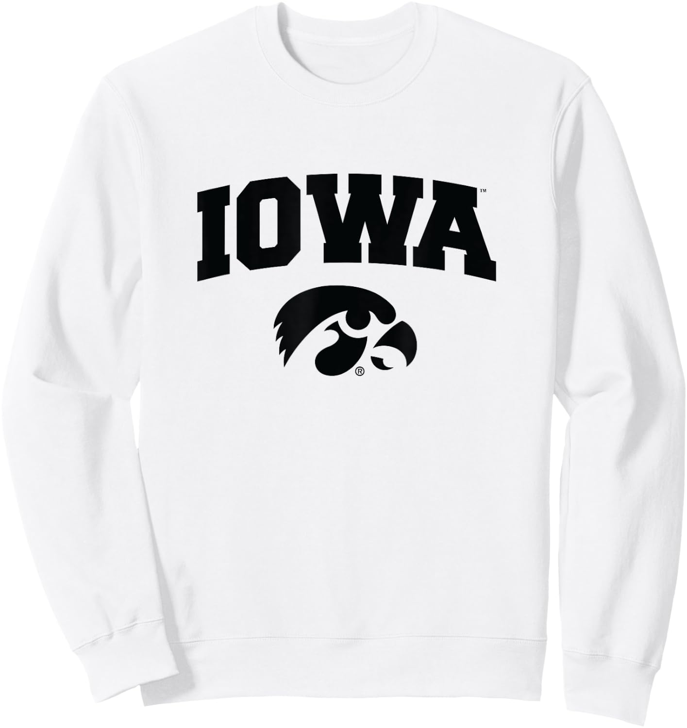 Iowa Hawkeyes | NCAA University of Official | OCIMPIO003 Sweatshirt - Sweatshirt | White