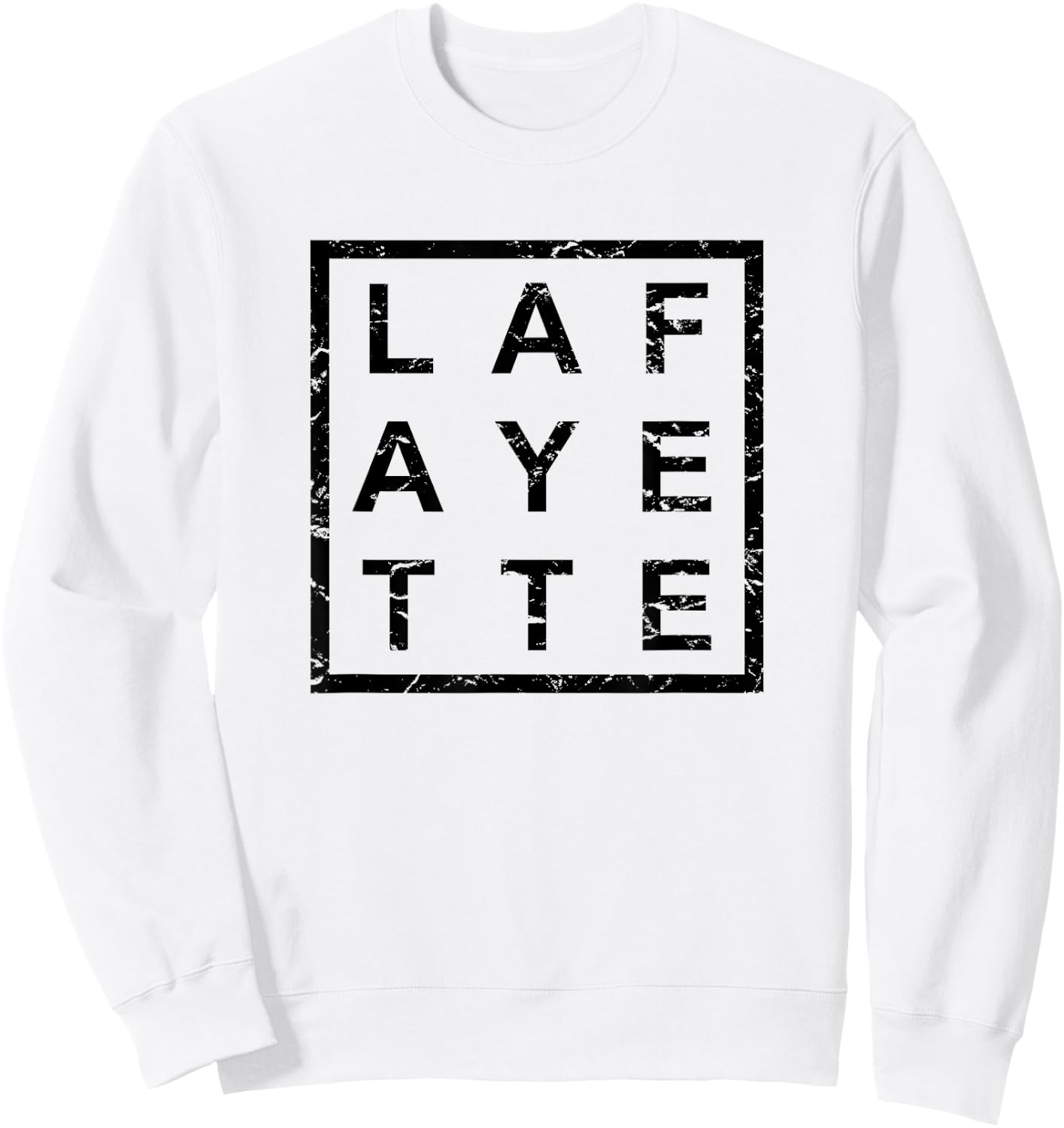 Simple Lafayette Sweatshirt - Sweatshirt | White