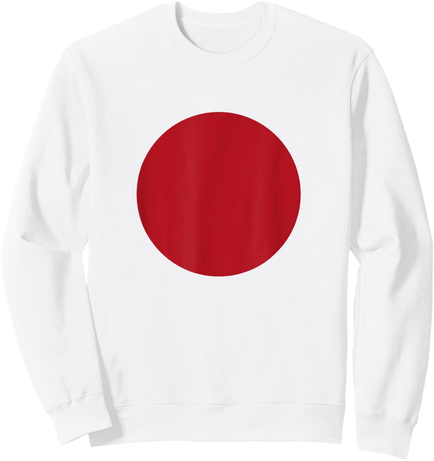 Japan Country Flags of the World Red Circle Sweatshirt - Sweatshirt | White