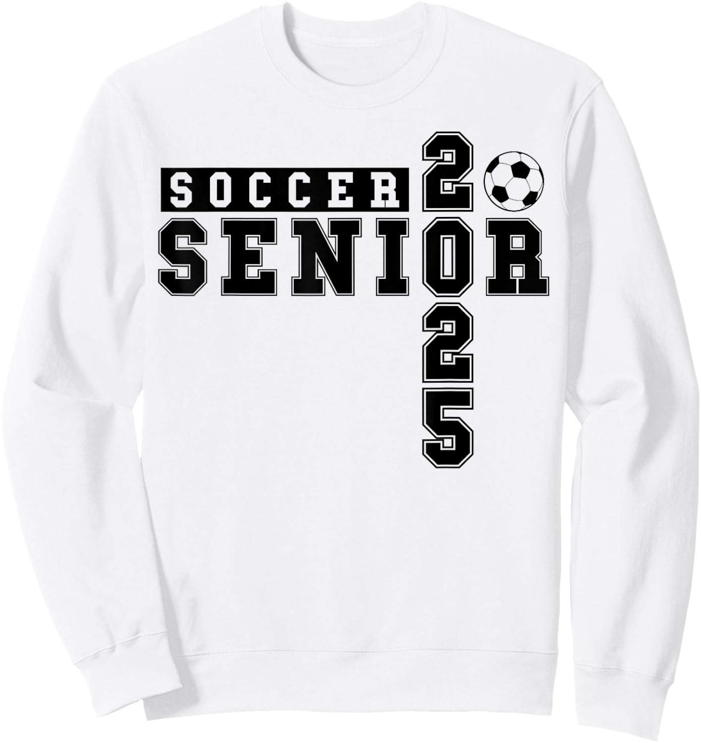 Soccer Senior Night Soccer Senior 2025 Graduation 26 Sweatshirt - Sweatshirt | White