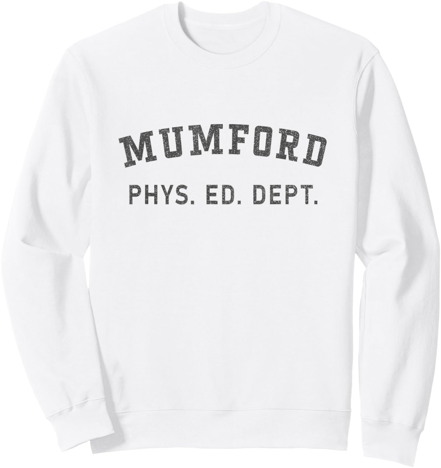 Mumford Axel Beverly Hills Cop Phys Ed Dept 80s Sweatshirt - Sweatshirt | White