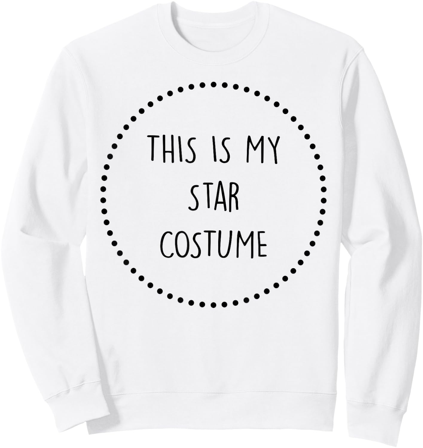 Star Costume Sweatshirt - Sweatshirt | White