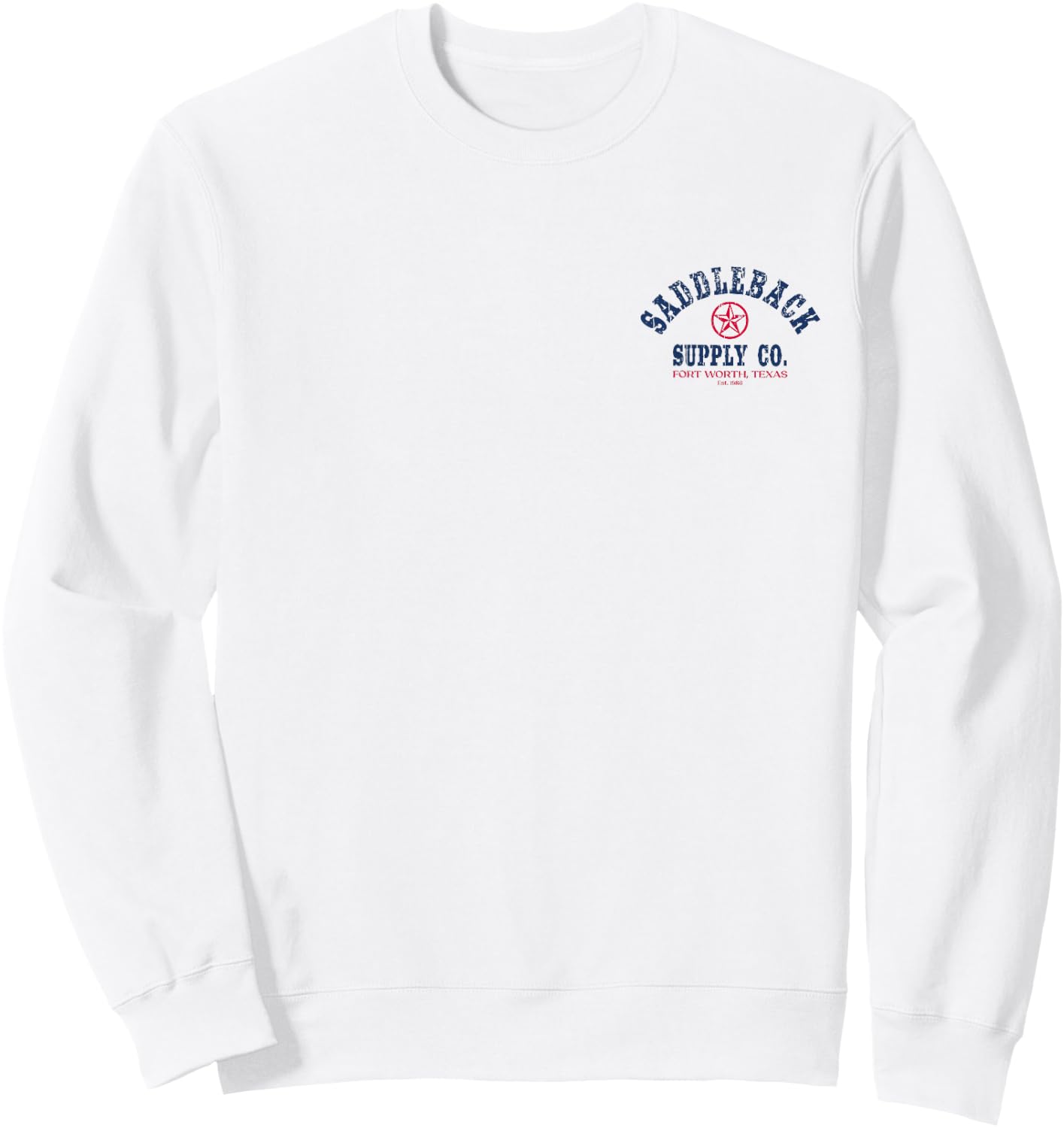 Saddleback Red, White & Blue Lonestar Lightweight Graphic Sweatshirt - Sweatshirt | White