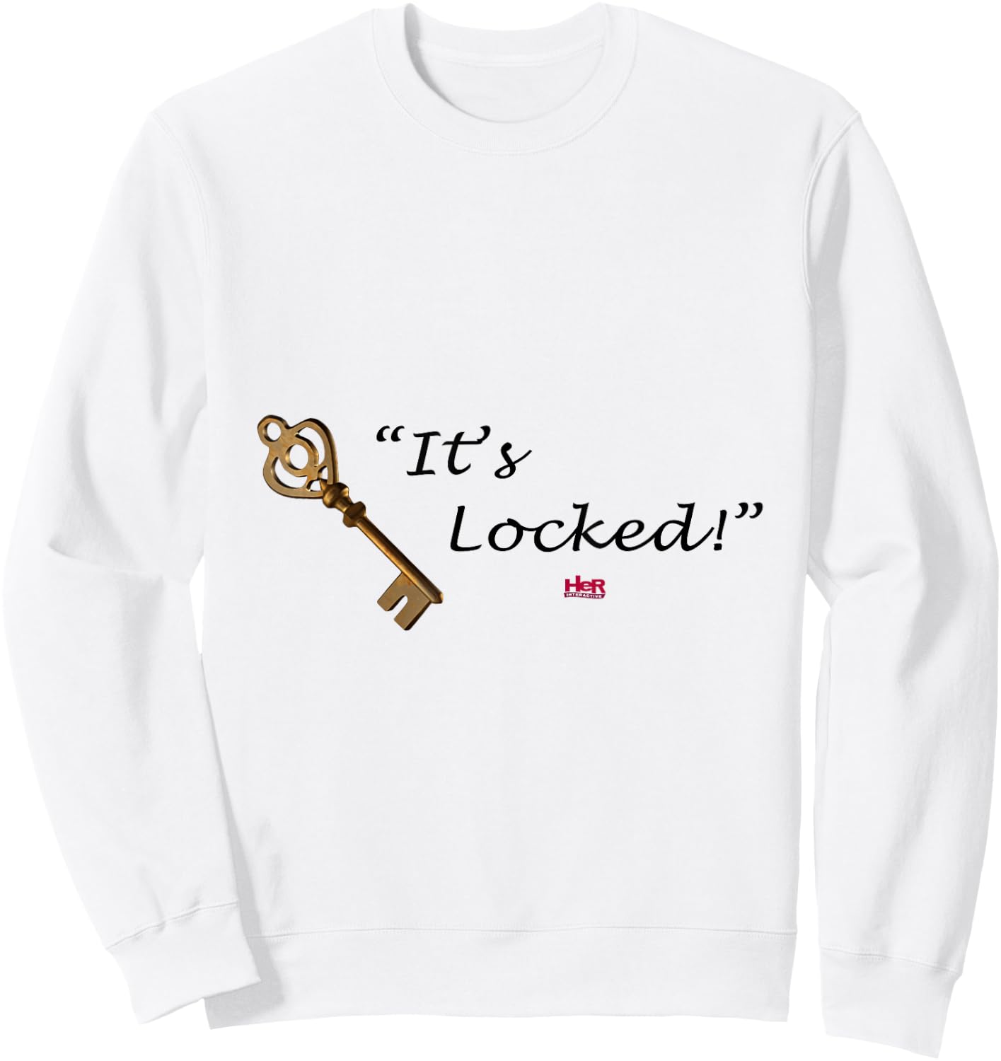 Nancy Drew: It's Locked! Sweatshirt - Sweatshirt | White