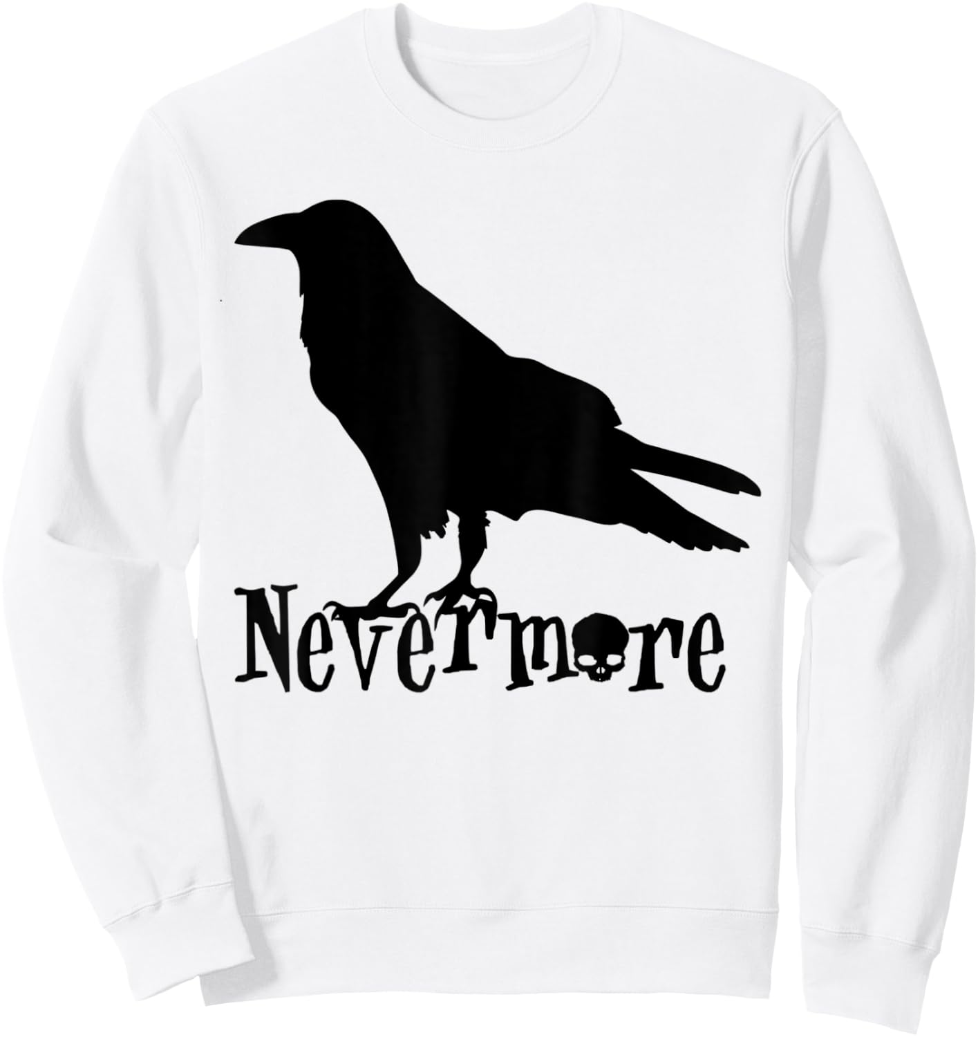Nevermore Sweatshirt - Sweatshirt | White