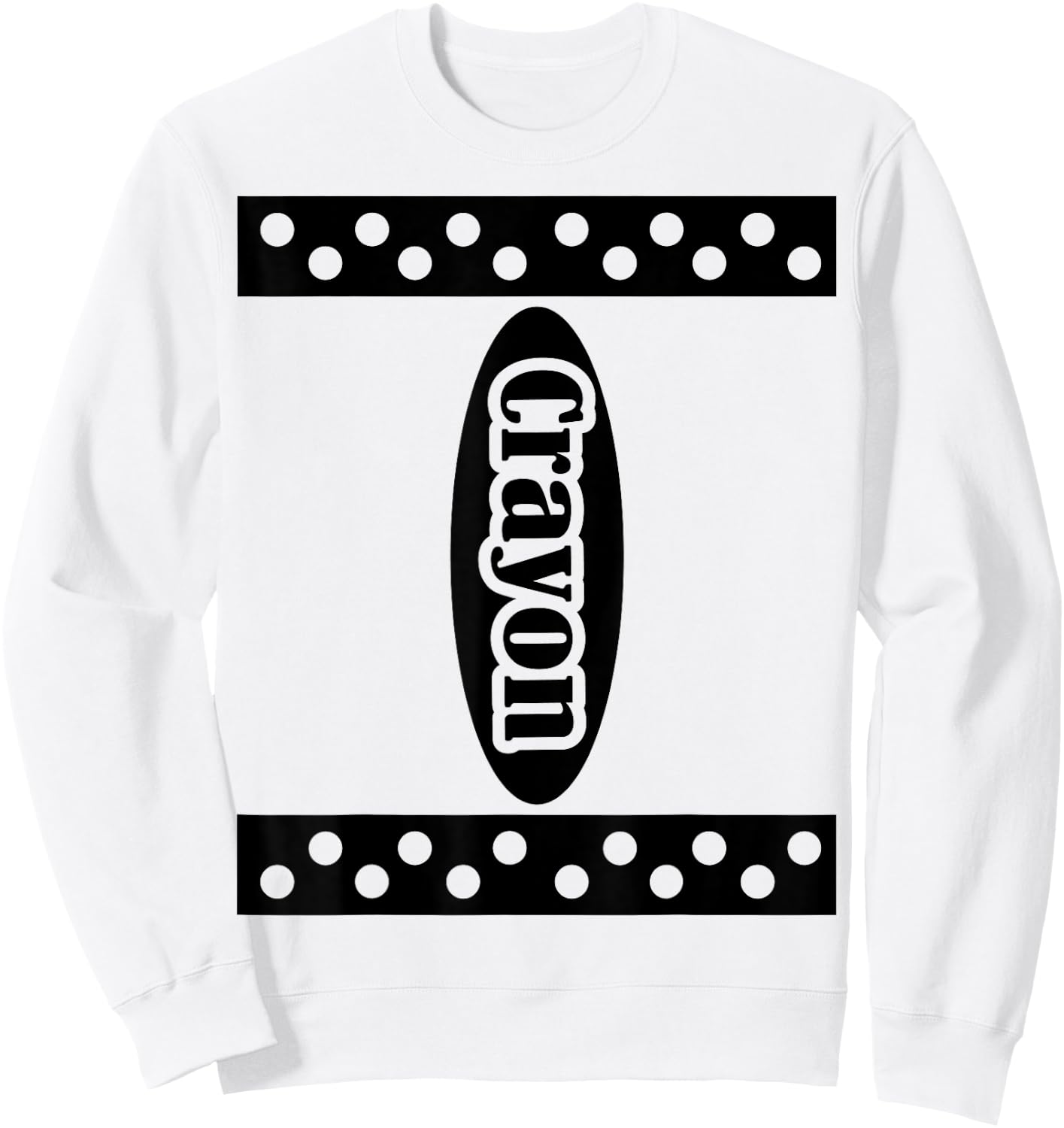 Pick Any Color - Crayon Box Halloween Costume Couple & Group Sweatshirt - Sweatshirt | White