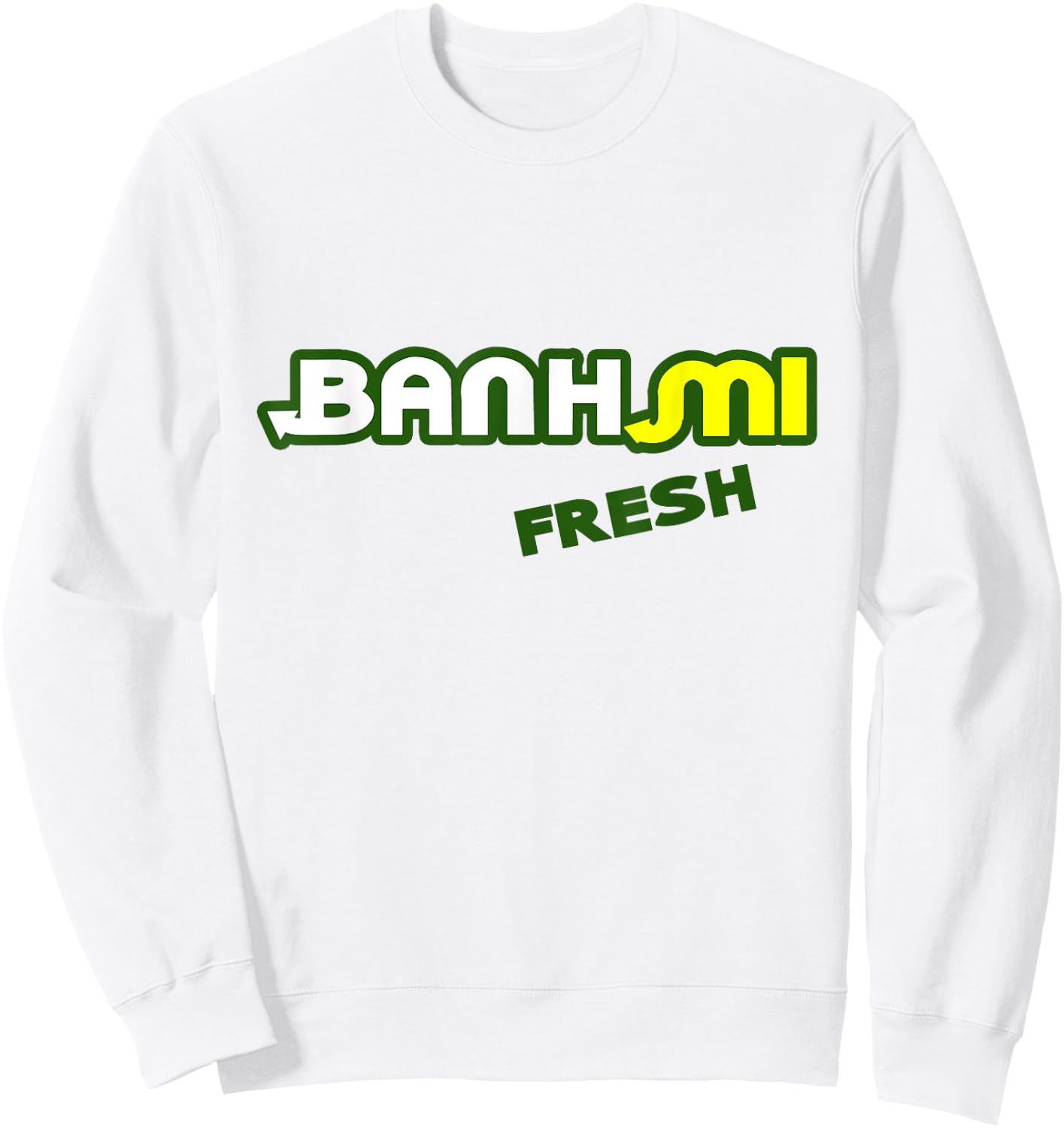 Banh Mi Sweatshirt - Sweatshirt | White