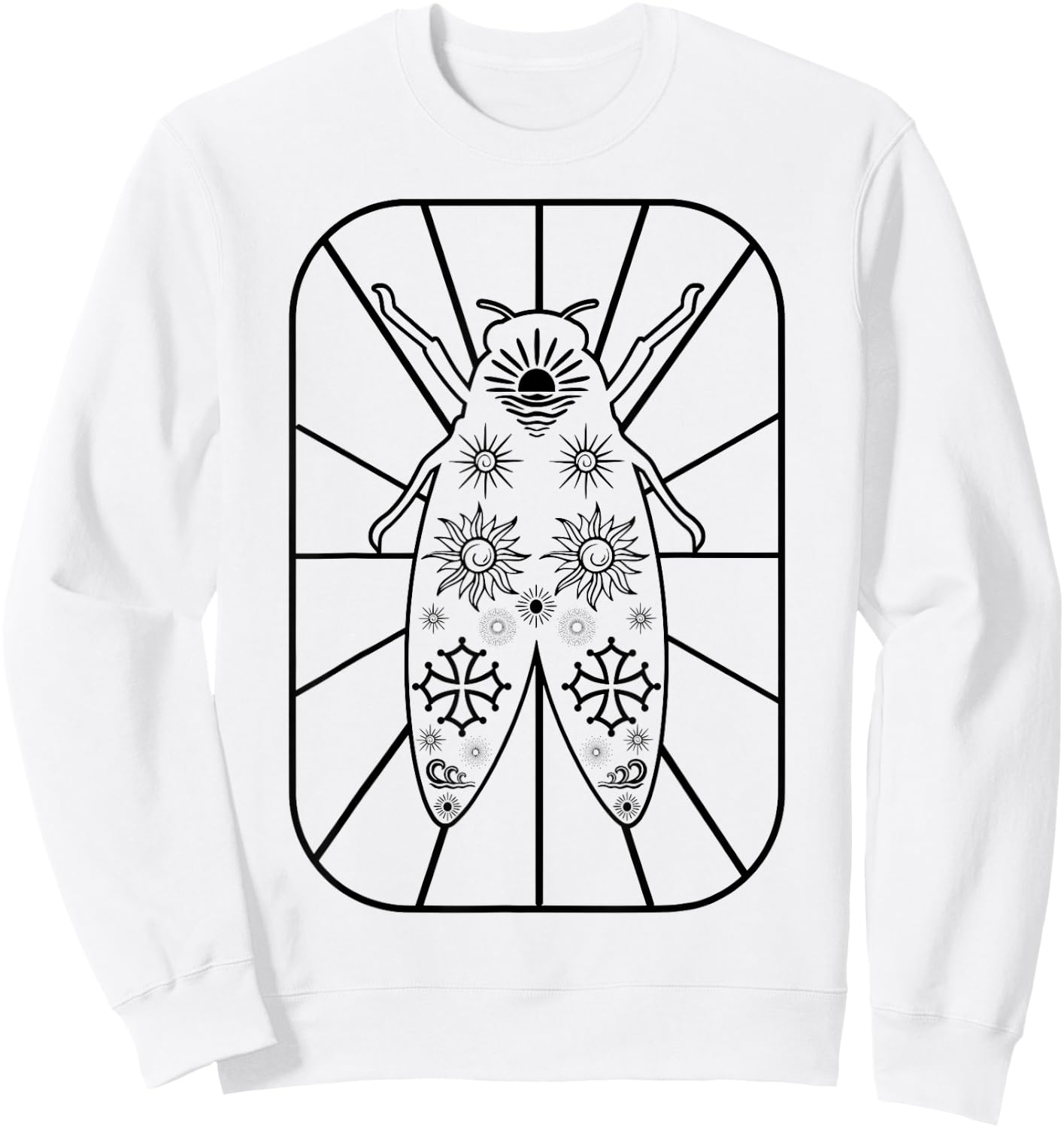 Provence Sweatshirt - Sweatshirt | White