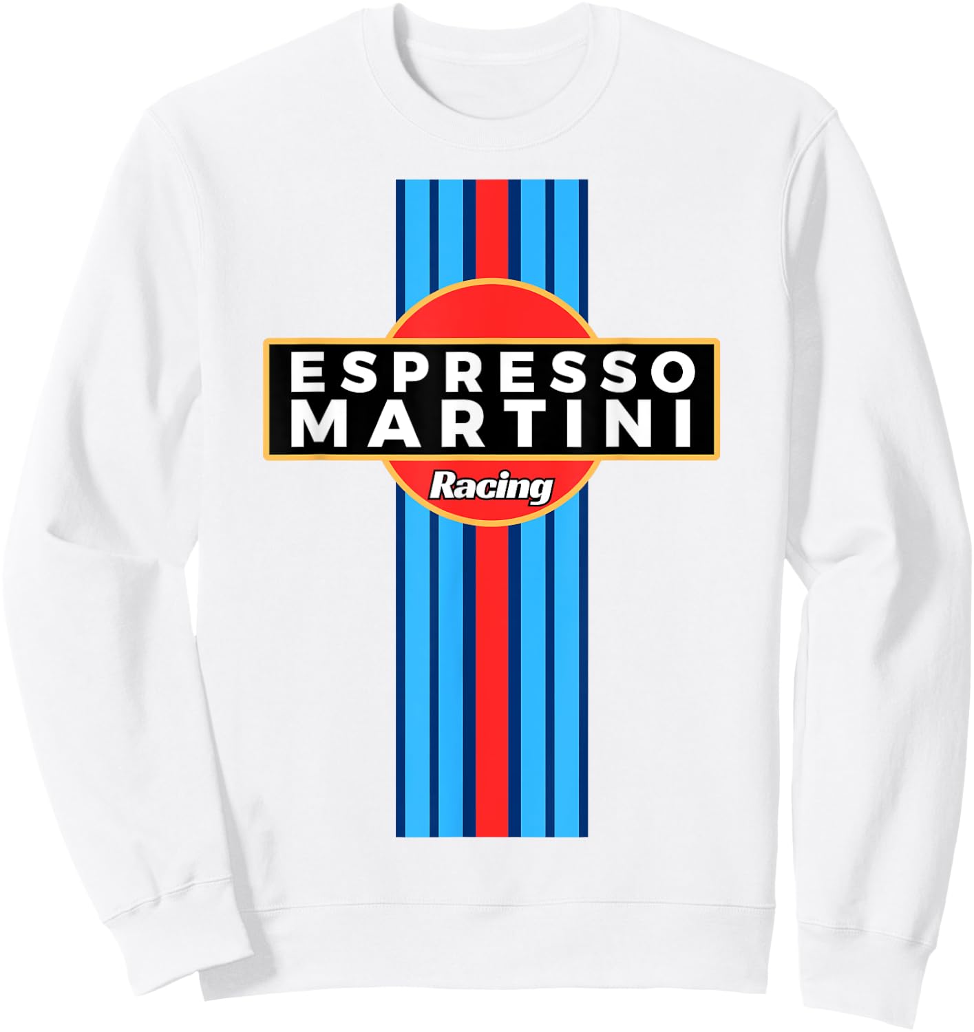 Espresso Martini Racing Coffee Cocktail Cafe Drink Bar Team Sweatshirt - Sweatshirt | White