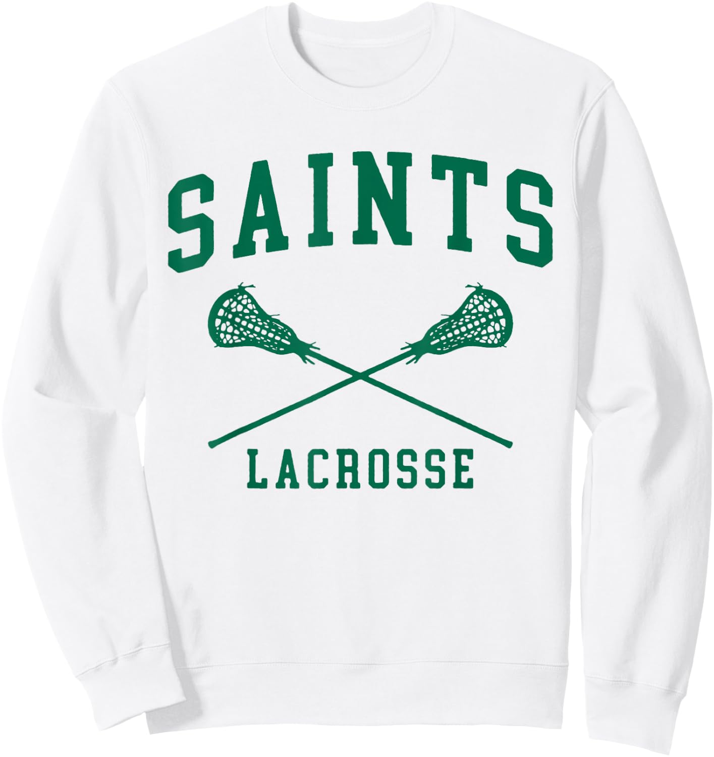 Siena College Saints Lacrosse Sweatshirt - Sweatshirt | White