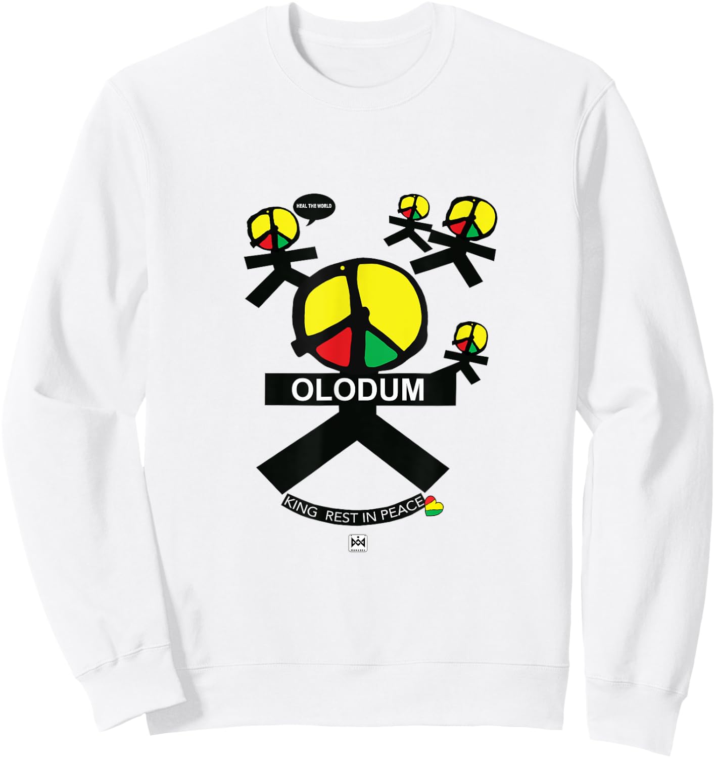 Olodum Sweatshirt - Sweatshirt | White