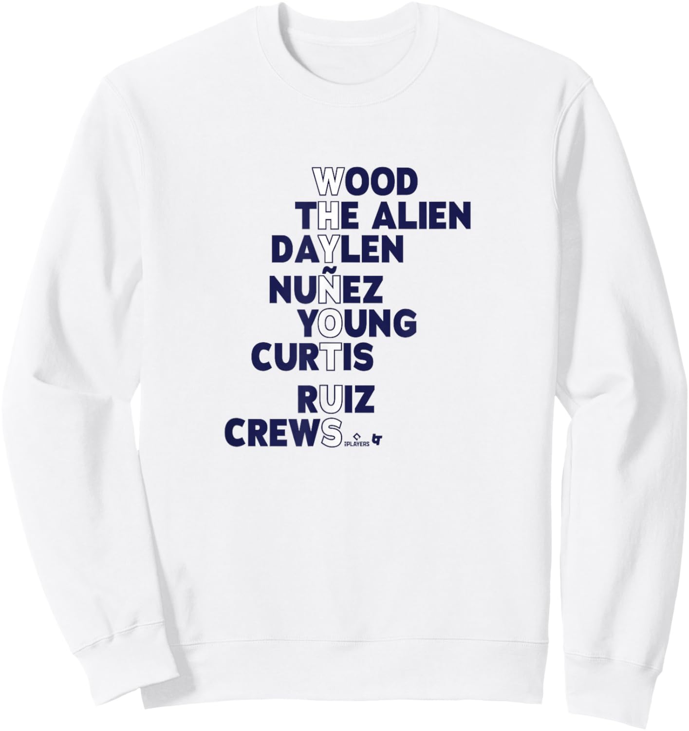 Why Not Us - Washington Baseball Names Sweatshirt - Sweatshirt | White