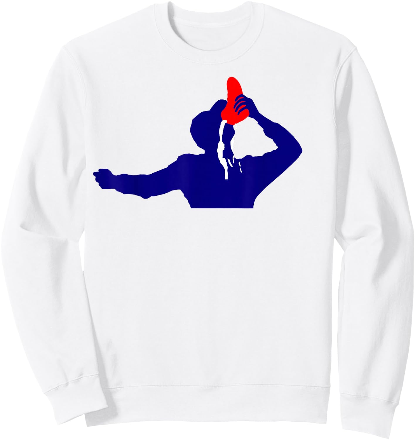 Formula Shoey Blue Sweatshirt - Sweatshirt | White