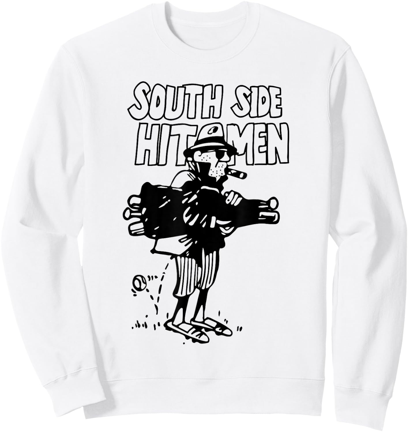 SOUTH SIDE HITMEN Funny design Sweatshirt - Sweatshirt | White