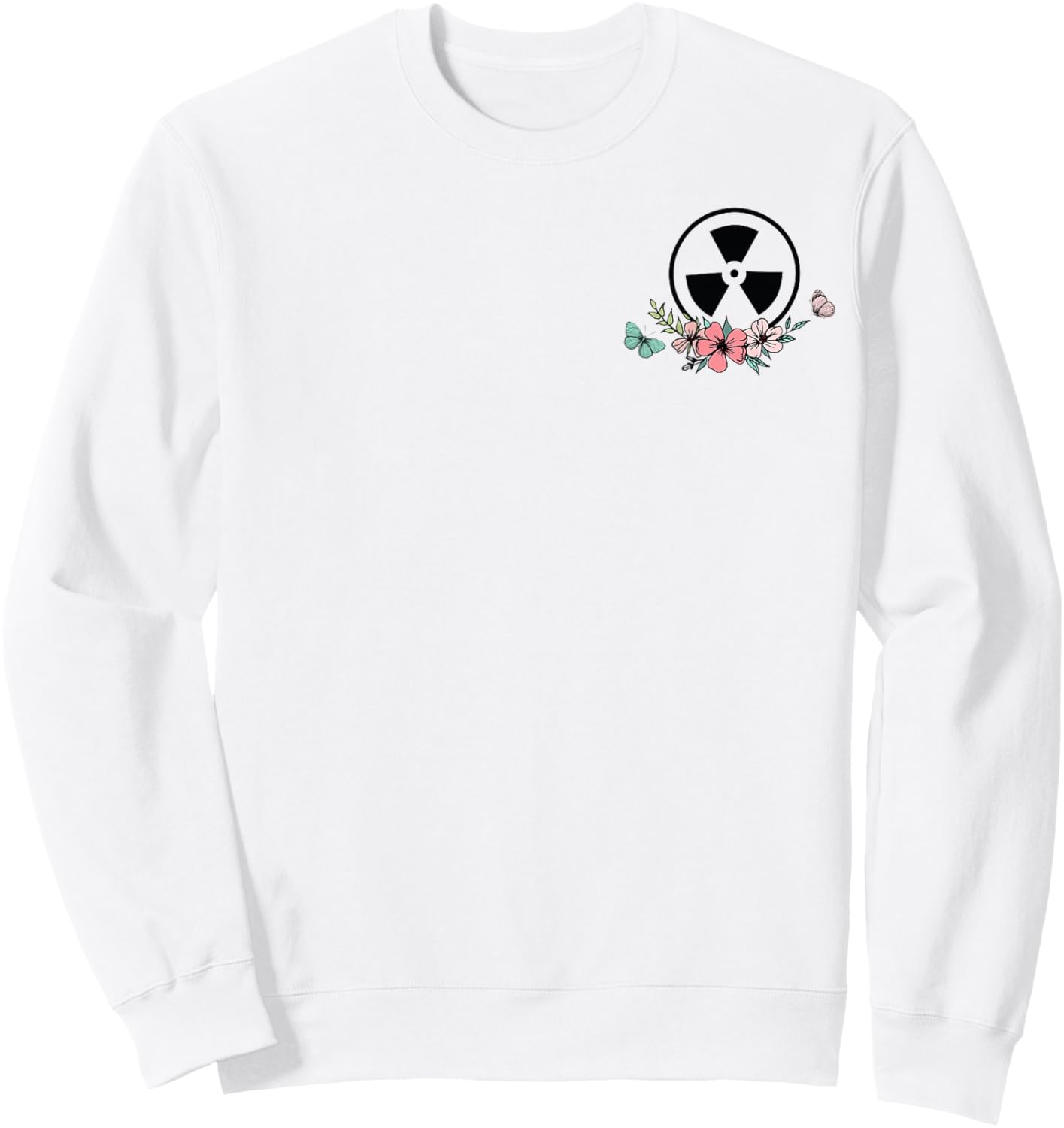 Floral Rad Tech Radiology Graduation Gift X-ray Tech Sweatshirt - Sweatshirt | White