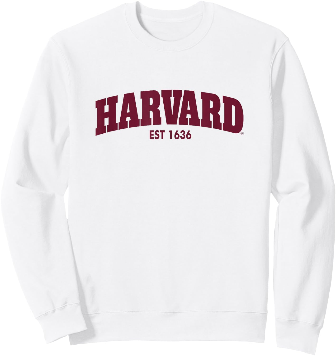 Harvard University Crimson | Official NCAA Merch | NGPHVD001 Sweatshirt - Sweatshirt | White