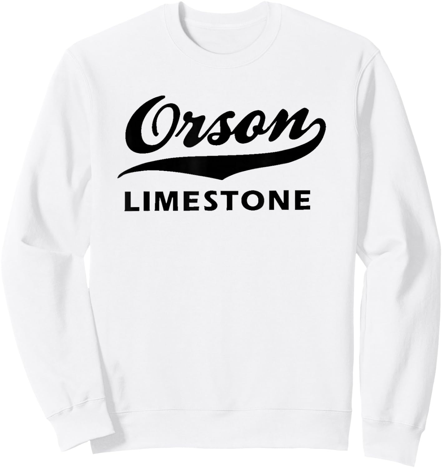 Orson Limestone T Shirt Sweatshirt - Sweatshirt | White