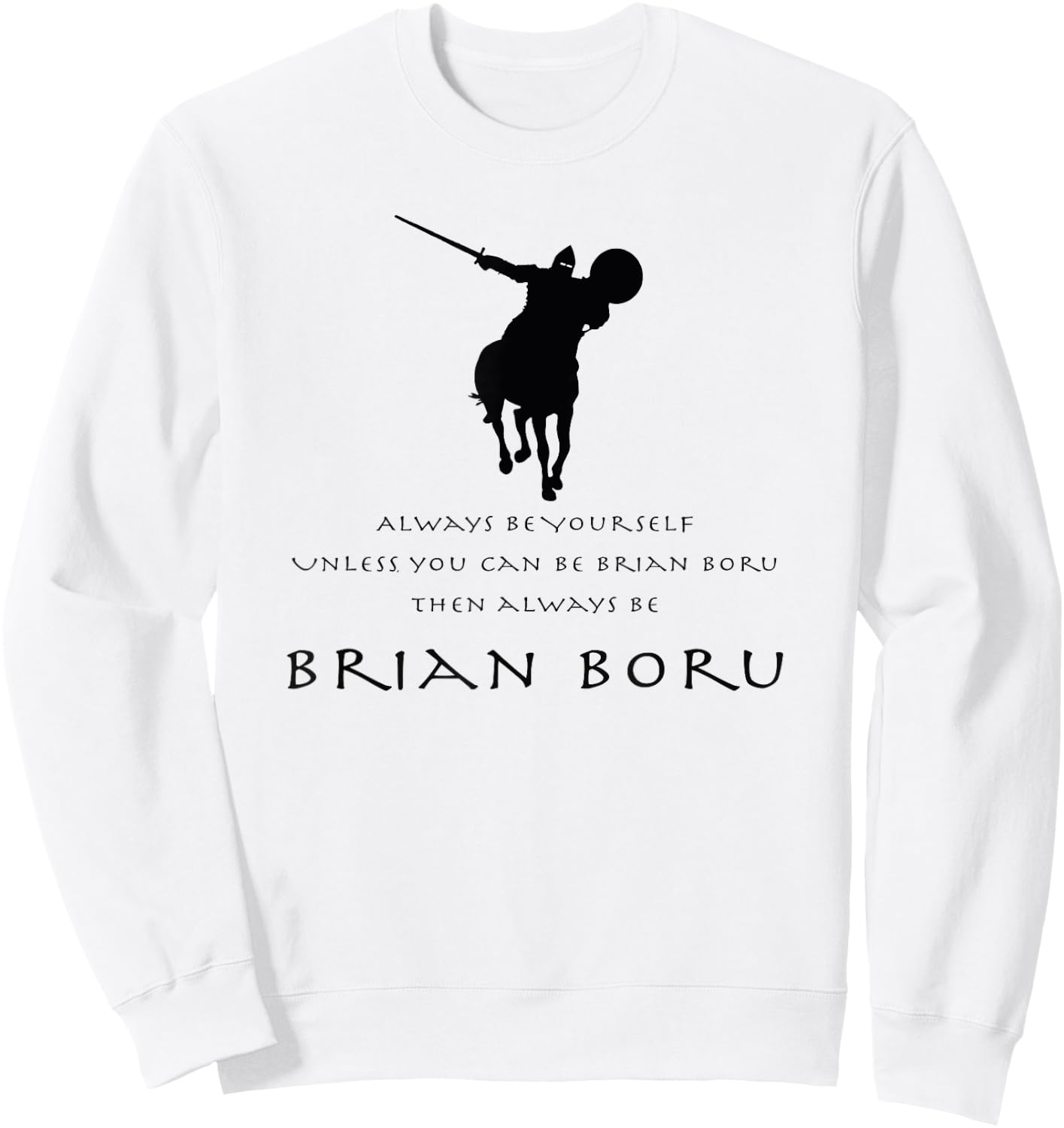 Brian Boru Sweatshirt - Sweatshirt | White