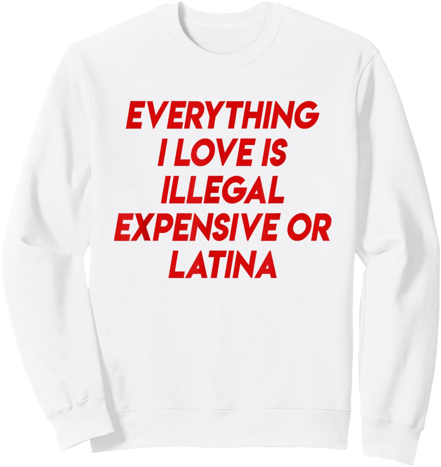 Funny Sweatshirt - Sweatshirt | White