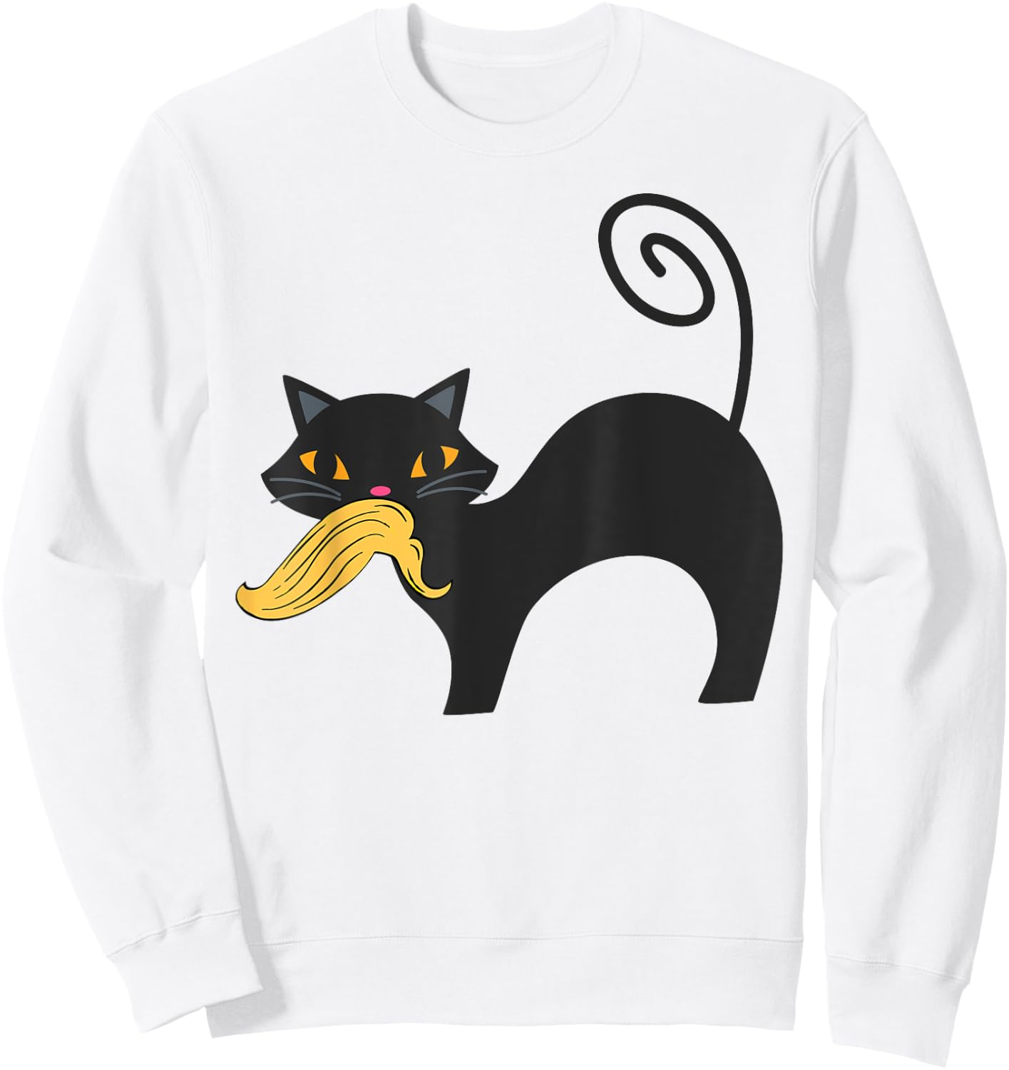 Funny Cat Ladies for Kamala Harris Anti Trump Feminist Sweatshirt - Sweatshirt | White