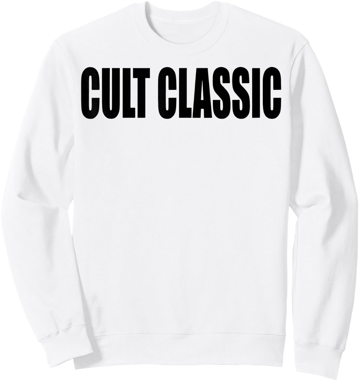 Cult Classic , Small, White Sweatshirt - Sweatshirt | White