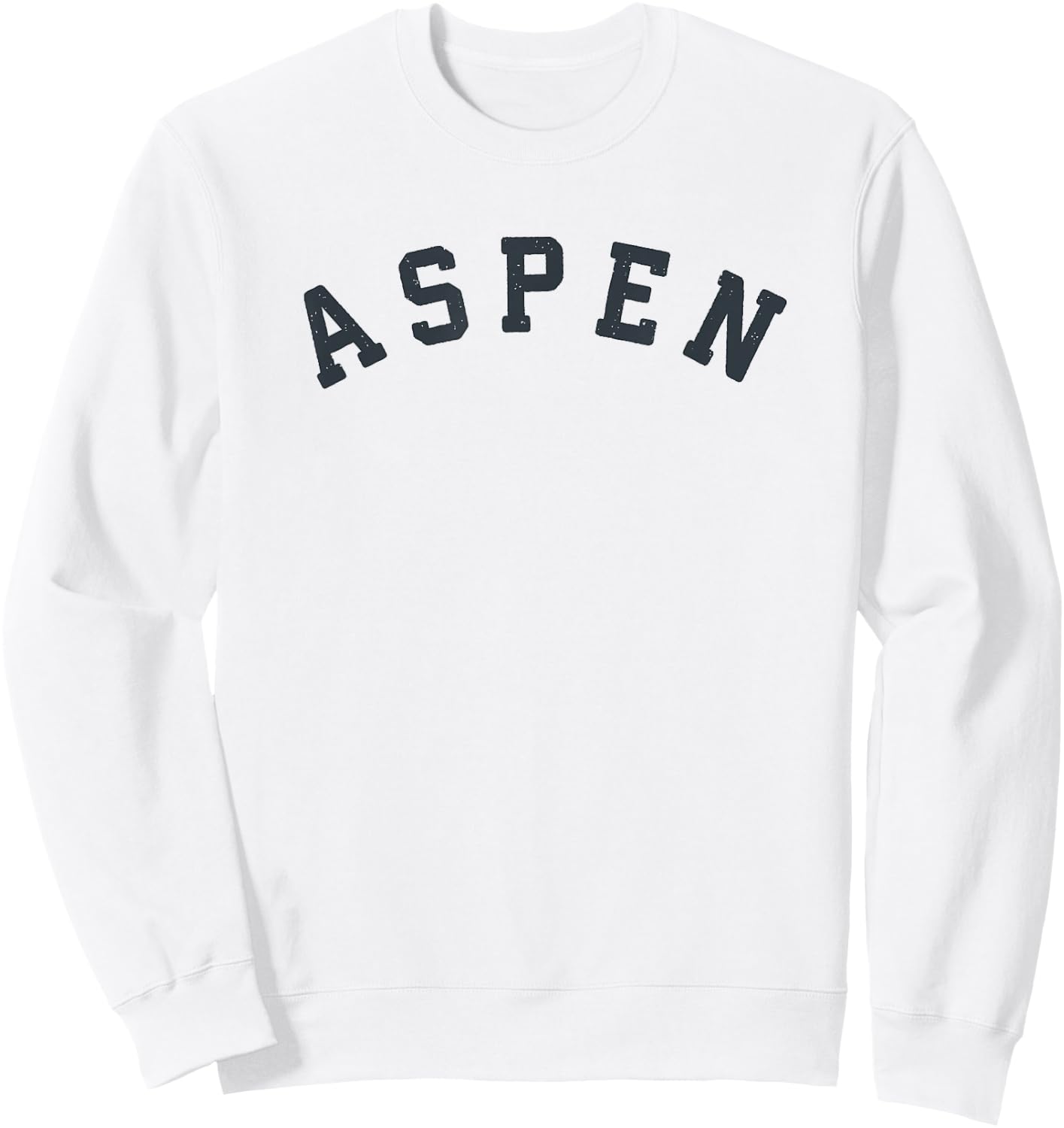 Vintage Aspen T Shirt / Old Retro Aspen Sports Gift Shirt Sweatshirt - Sweatshirt | White