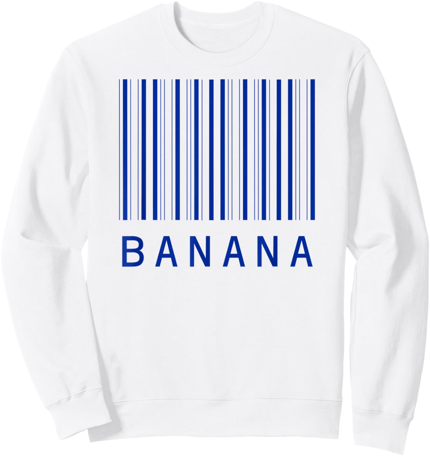 Pretend I'm A Banana Lazy Halloween Sweatshirt - Sweatshirt | White