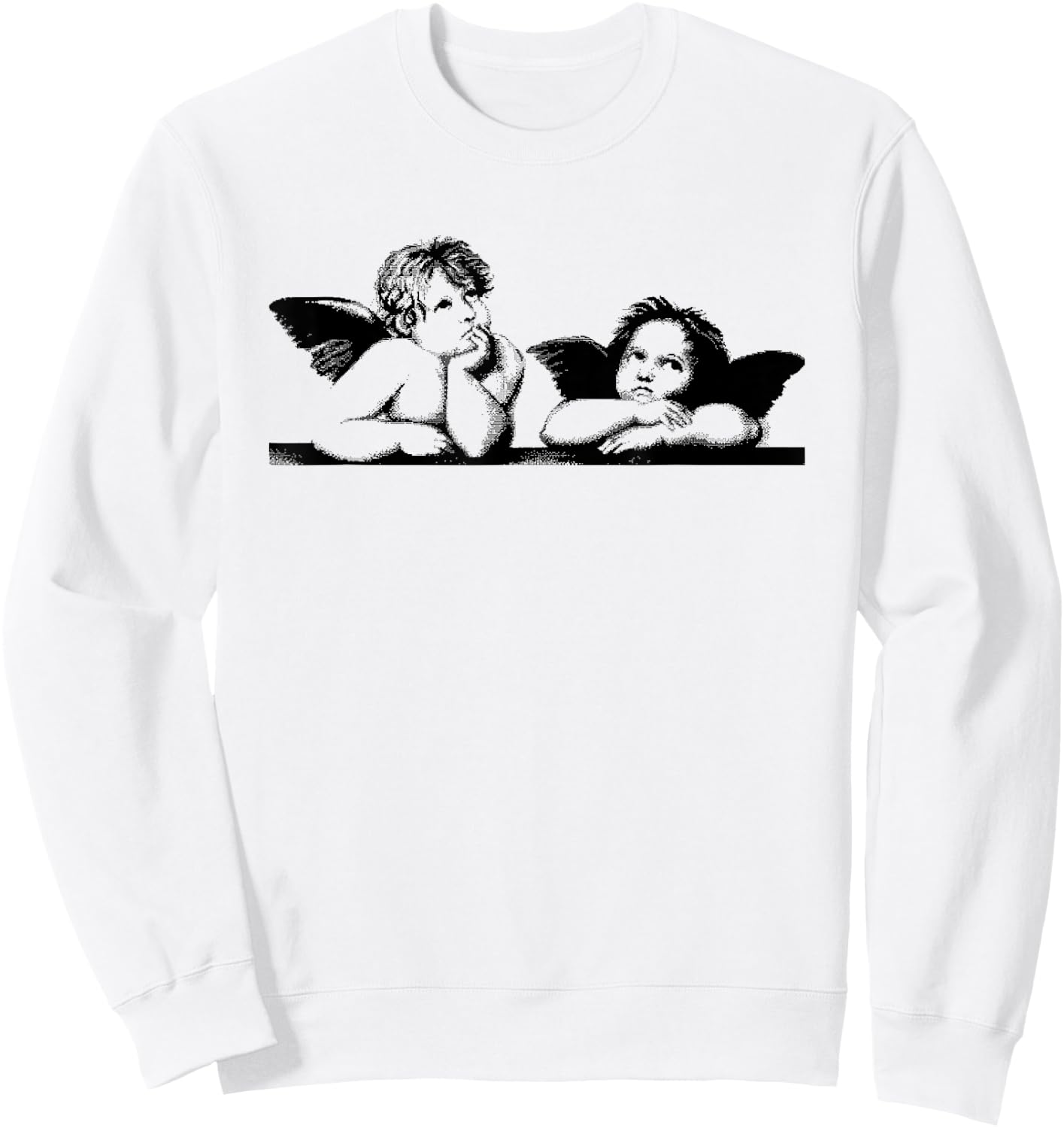 Michelangelo Art of Angels Sweatshirt - Sweatshirt | White
