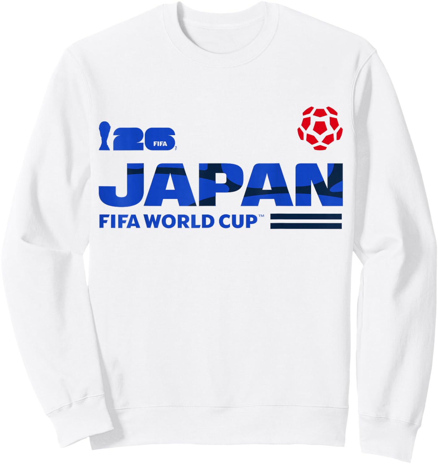 FIFA WORLD CUP26 Qualifier Japan Sweatshirt - Sweatshirt | White