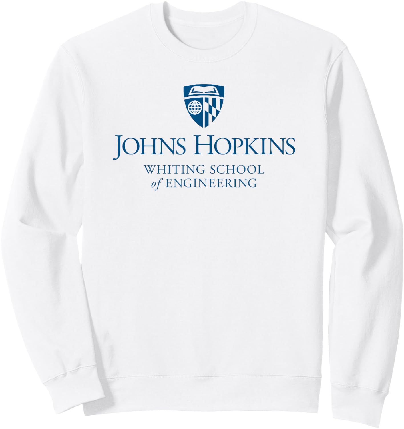 Johns Hopkins University Engineering Sweatshirt - Sweatshirt | White