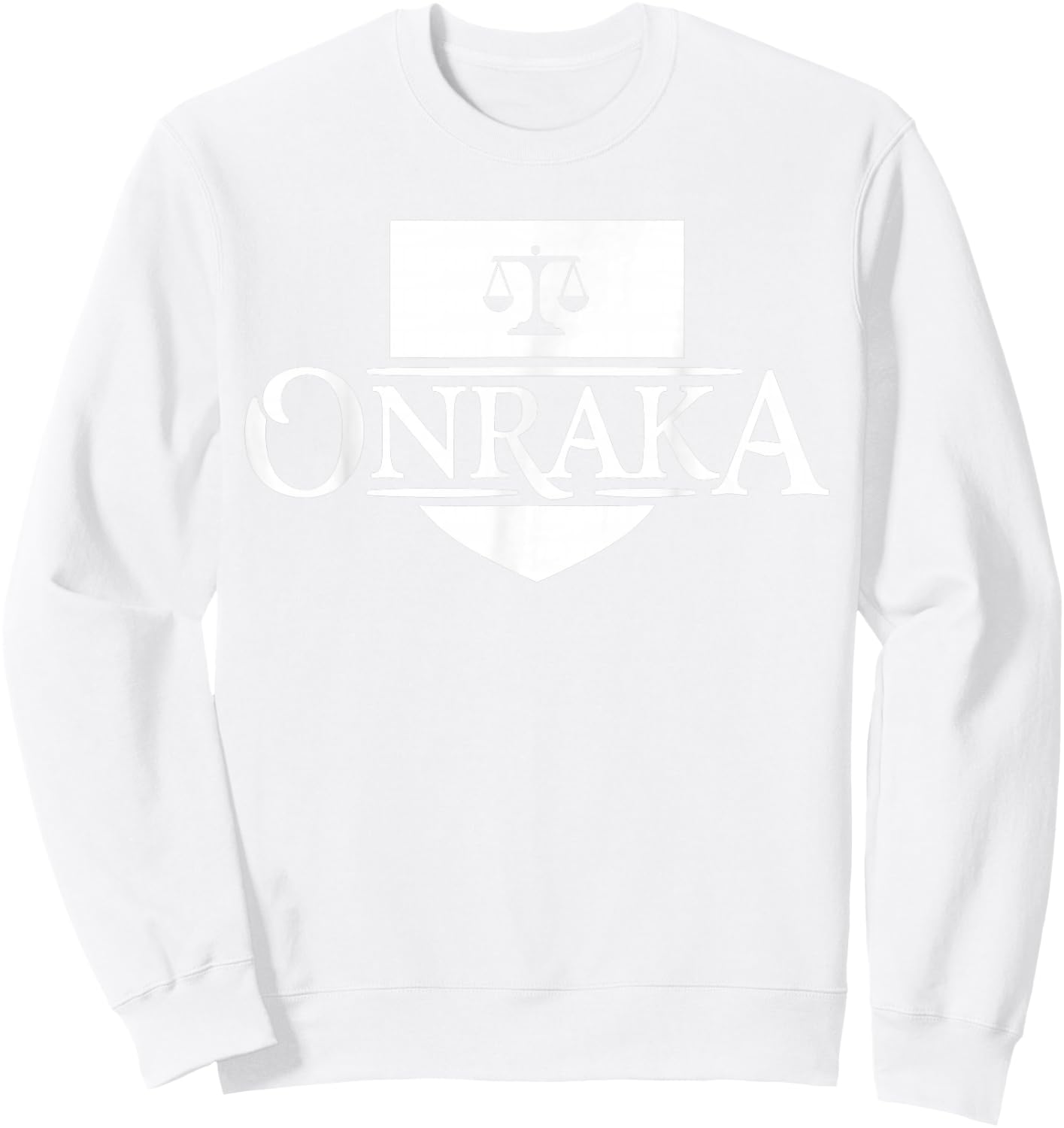 onraka Unity, School Spirit Unity, orange Sweatshirt - Sweatshirt | White