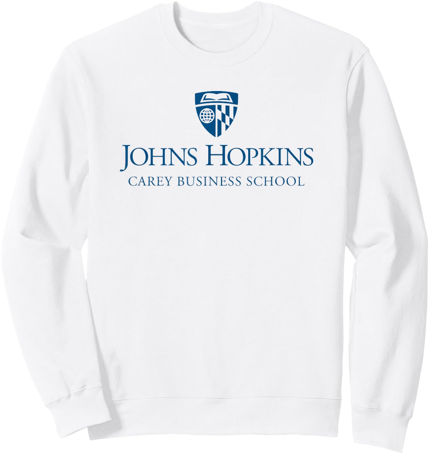 Johns Hopkins Carey Business Sweatshirt - Sweatshirt | White