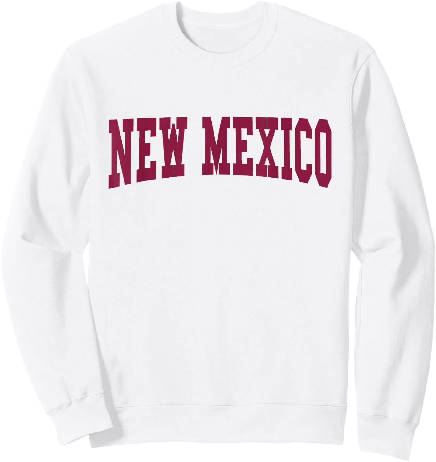 NEW MEXICO - Throwback Design - Classic Sweatshirt - Sweatshirt | White