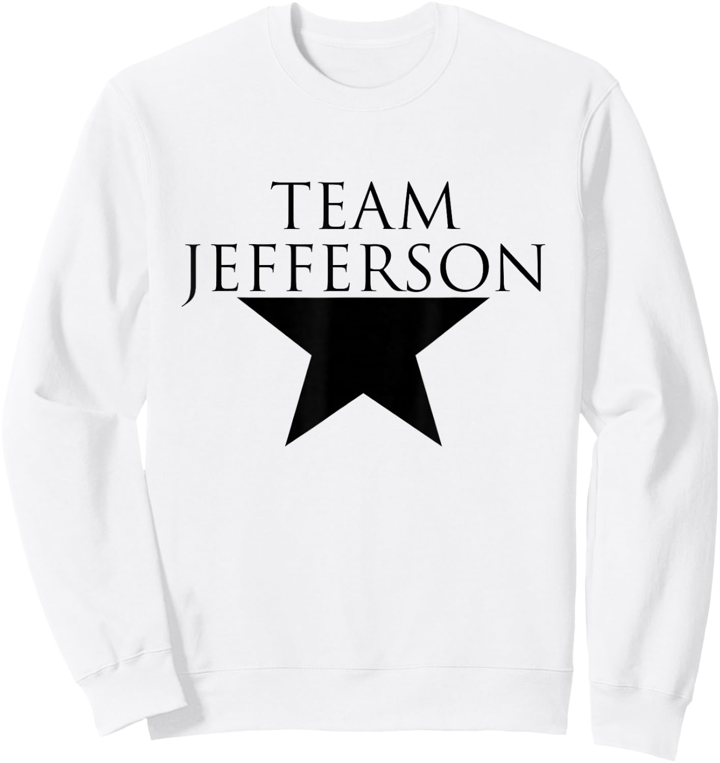 Thomas Jefferson Alexander Hamilton Sweatshirt - Sweatshirt | White