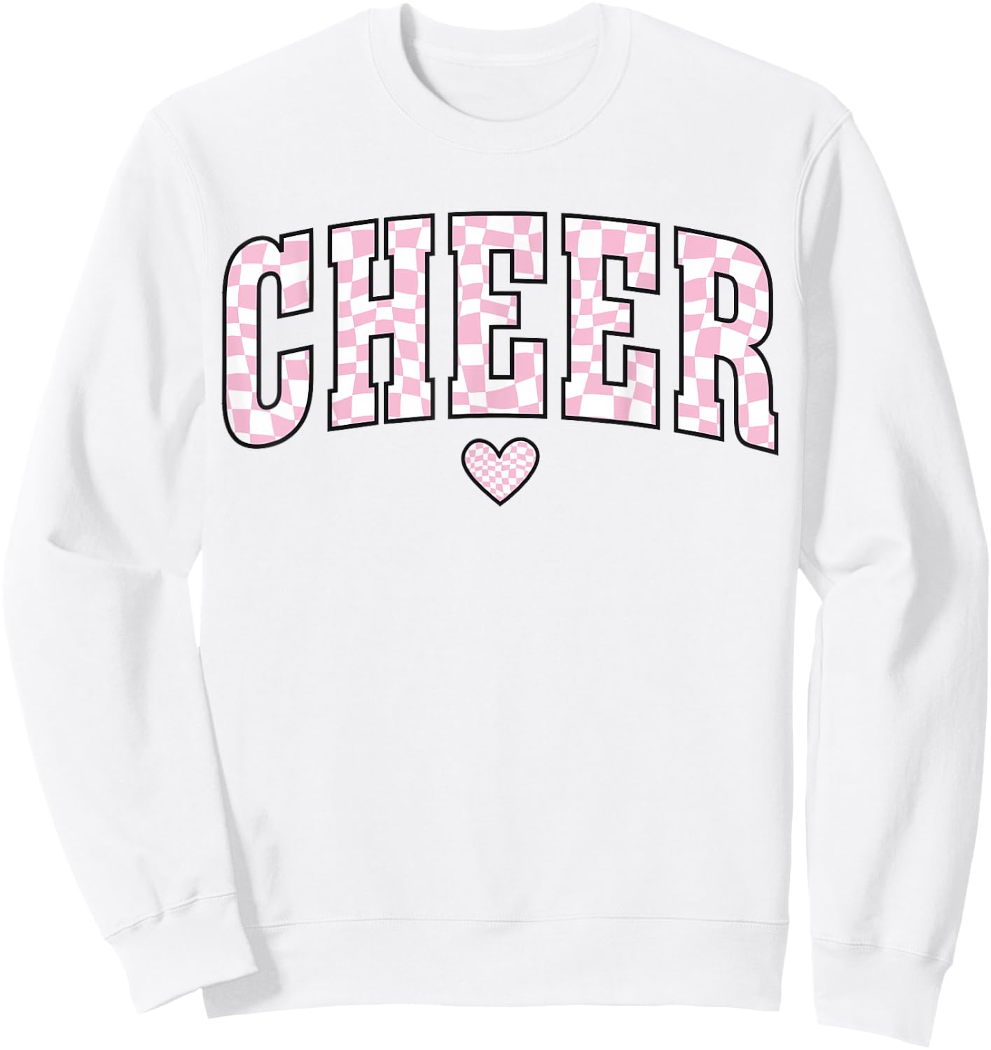 Cheerleader Life Cheer Coach Competition Season Coquette Mom Sweatshirt - Sweatshirt | White