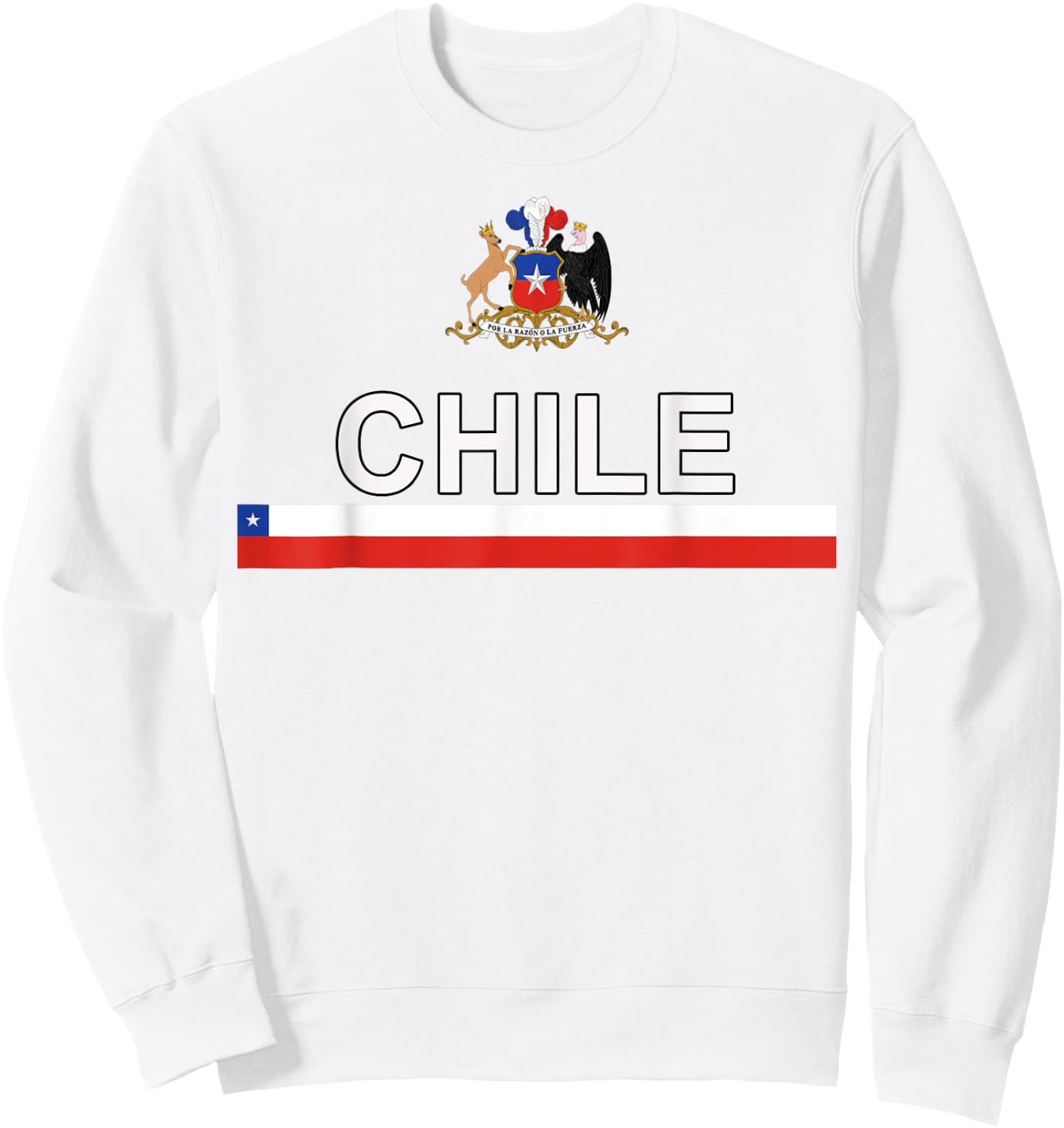 Chile Sports Game Sweatshirt - Sweatshirt | White