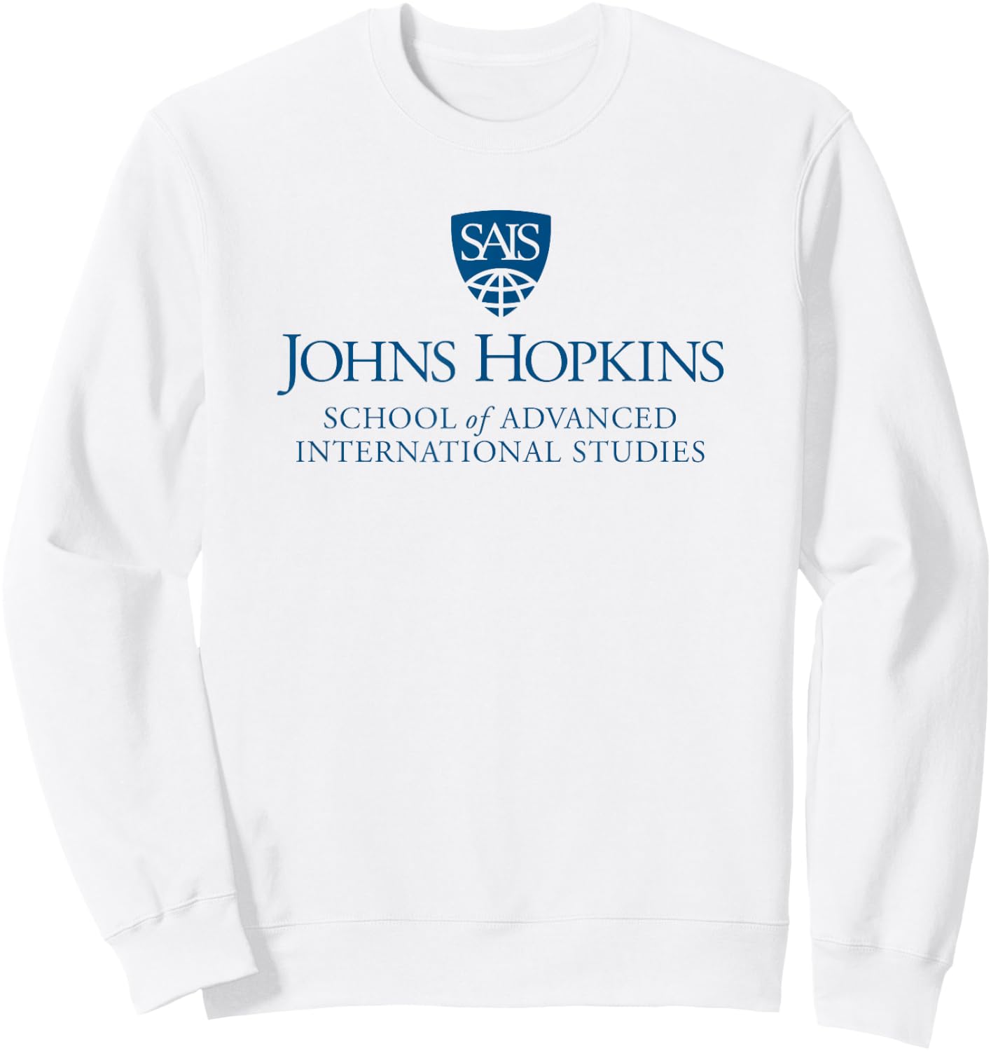 Johns Hopkins SAIS Sweatshirt - Sweatshirt | White