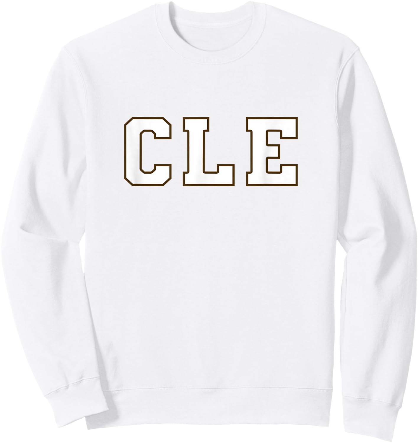 CLEVELAND - Hometown Pride - Throwback Design - Classic Sweatshirt - Sweatshirt | White