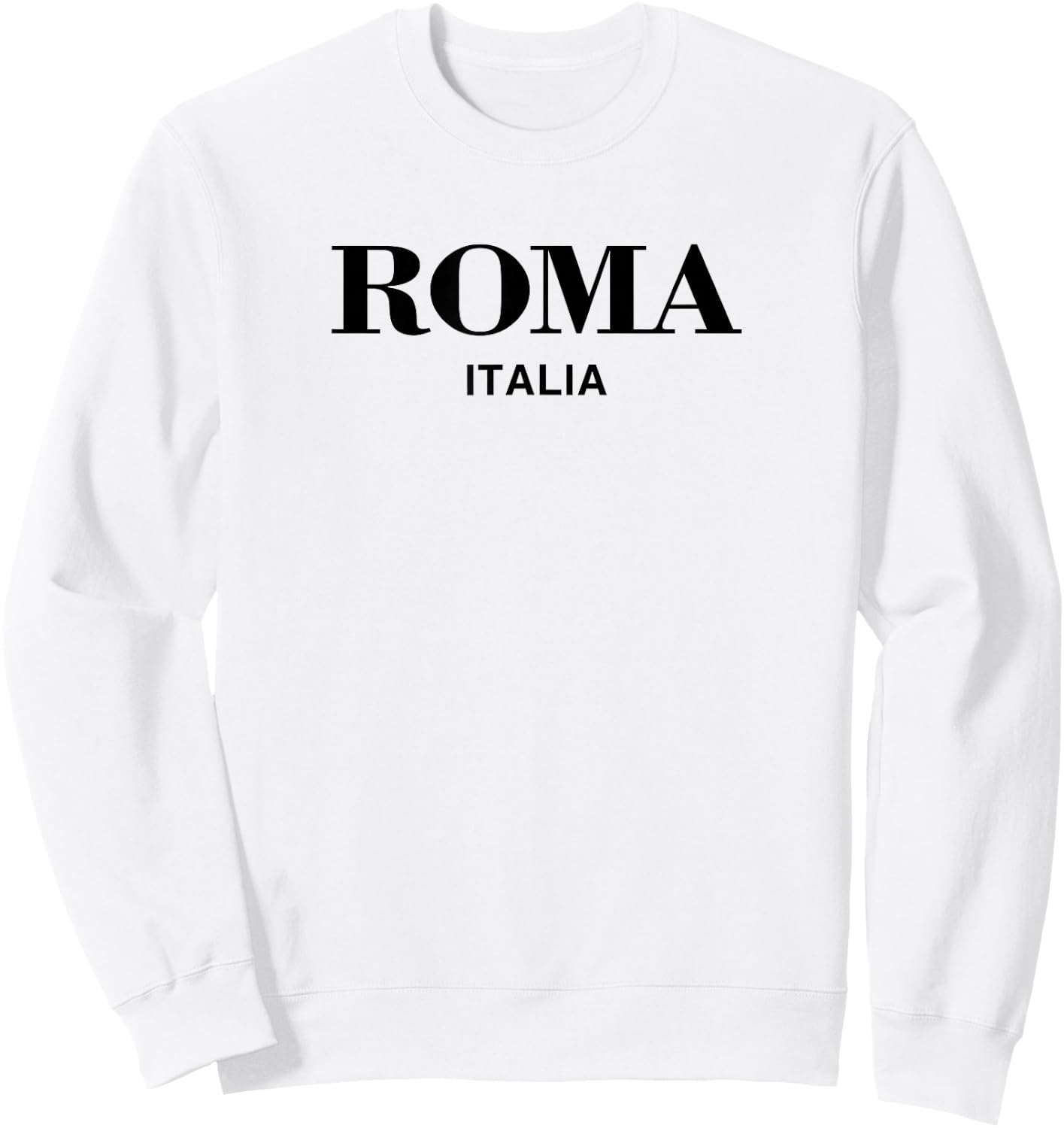 Roma Italia Retro Preppy Italy Girls Rome Souvenir Sweatshirt - Sweatshirt | White