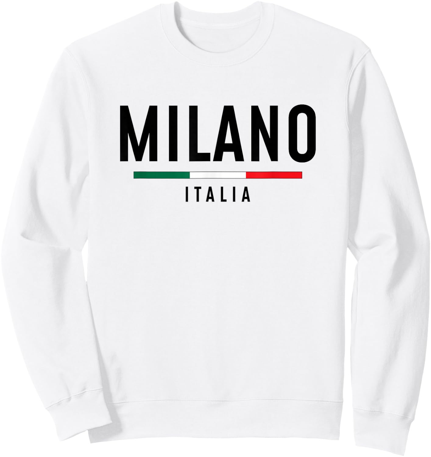 Milano Italia Vintage Milan Italy Boys Girls Retro Souvenir Sweatshirt - Sweatshirt | White