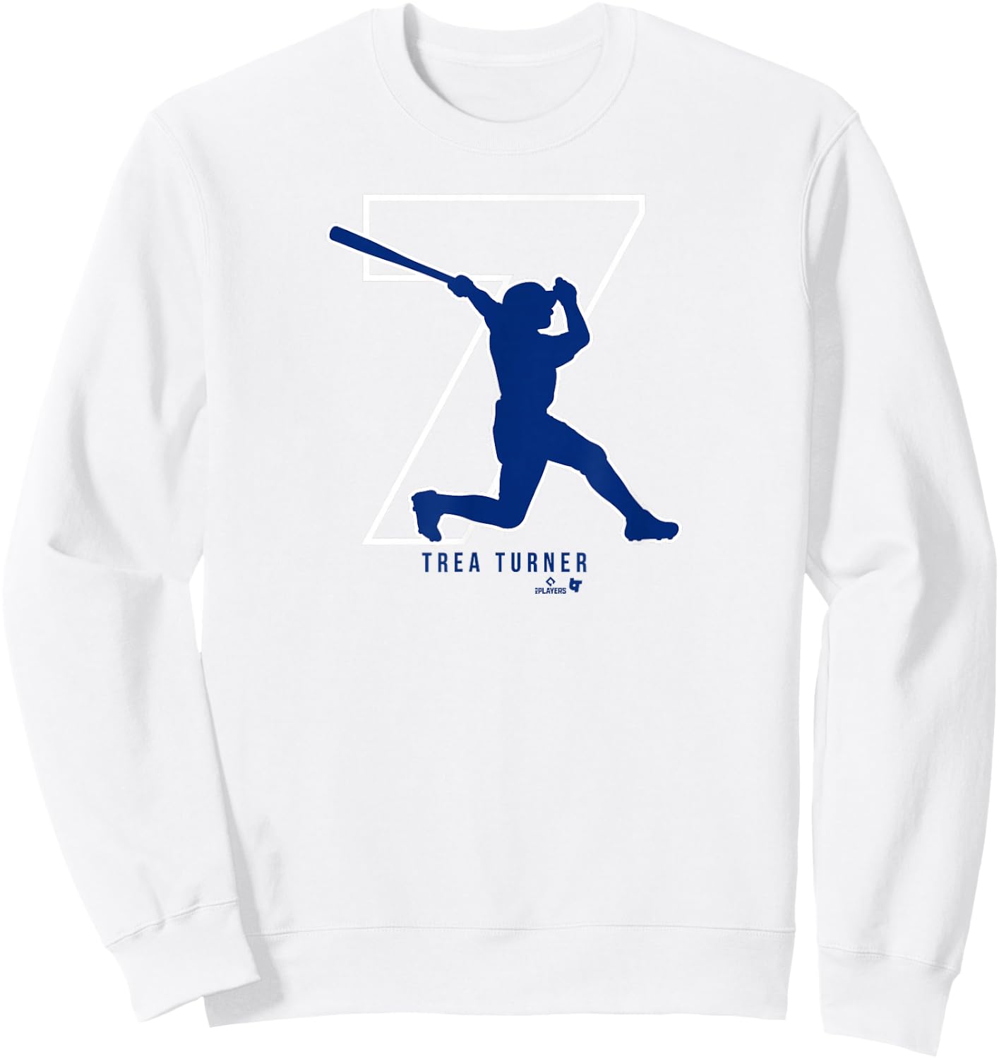 Trea Turner - 7 - Philadelphia Baseball Sweatshirt - Sweatshirt | White