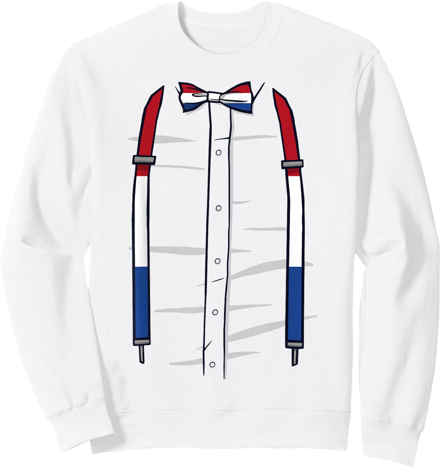 Koningsdag 2024 Kingsday Party Dutch Netherlands Costume Sweatshirt - Sweatshirt | White