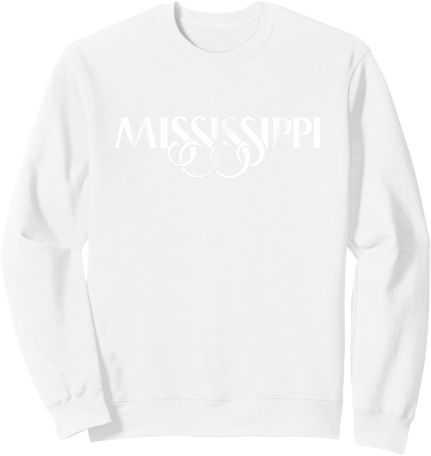 The Mississippi Shirt Sweatshirt - Sweatshirt | White