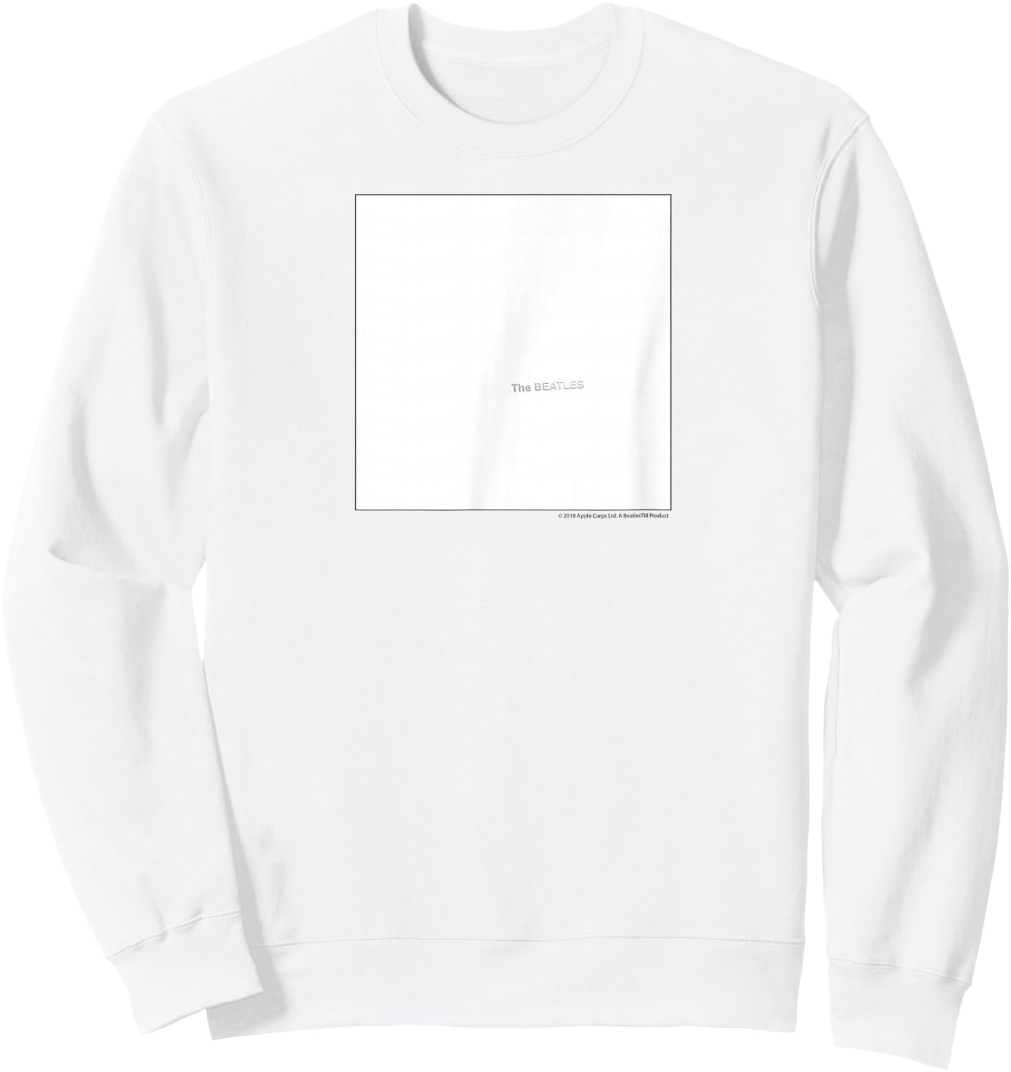 The Beatles White Album Sweatshirt - Sweatshirt | White