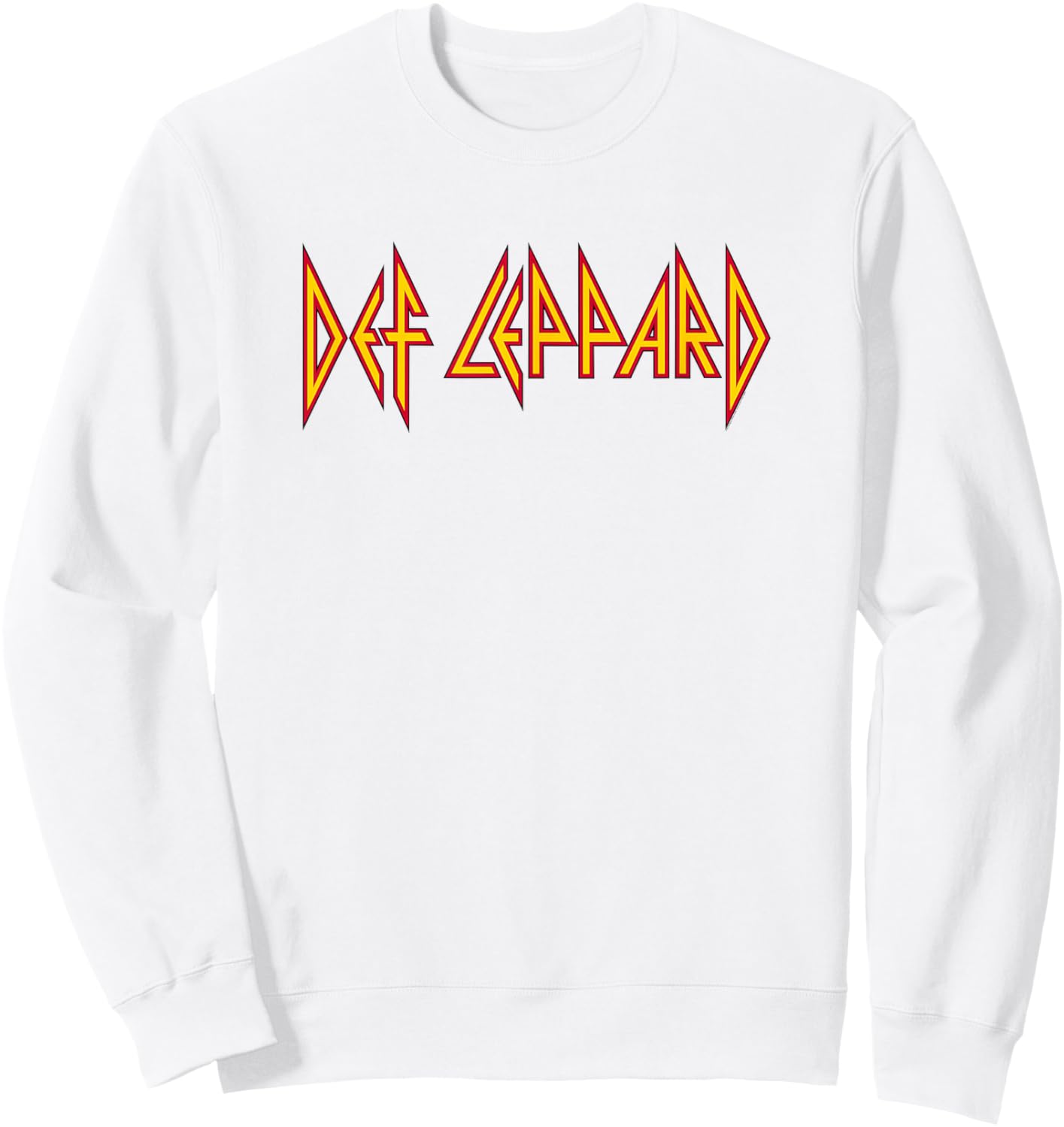Def Leppard - Classic Logo Sweatshirt - Sweatshirt | White