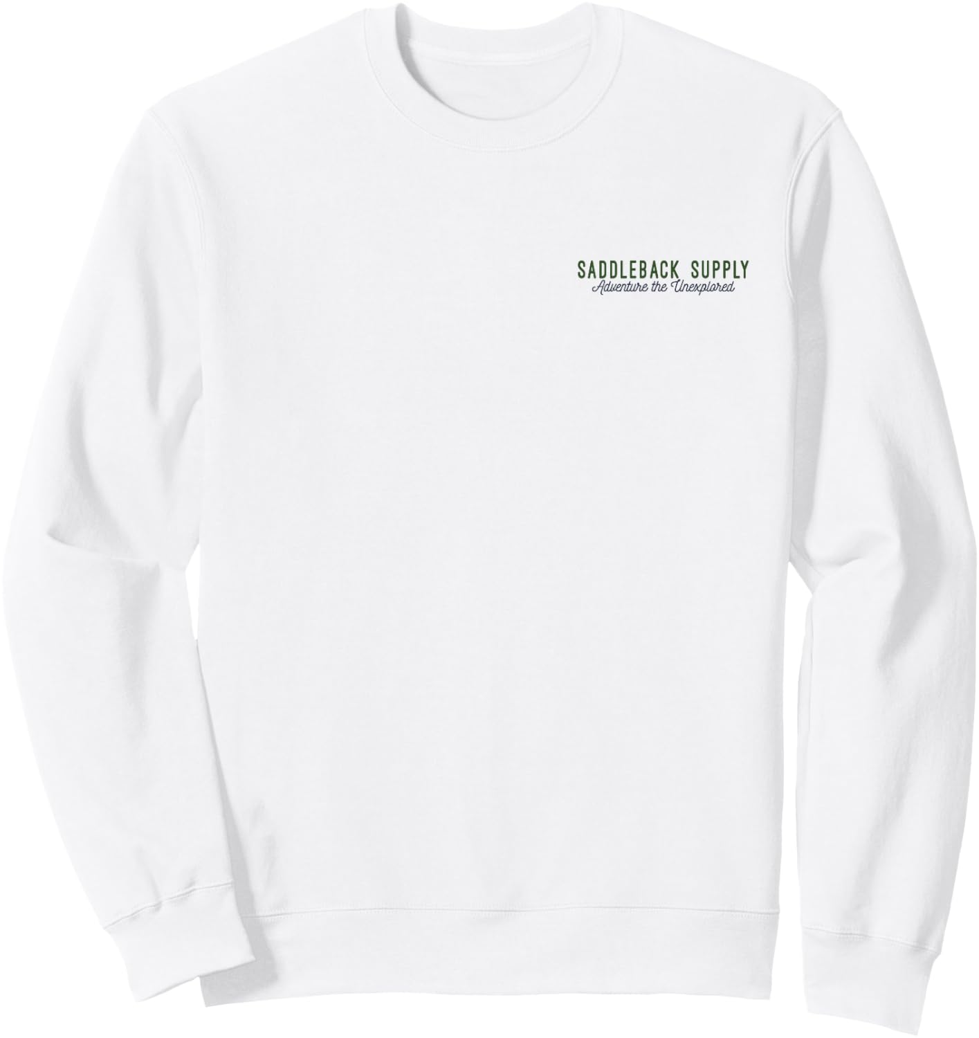 Saddleback Camping Bear Lightweight Graphic Sweatshirt - Sweatshirt | White