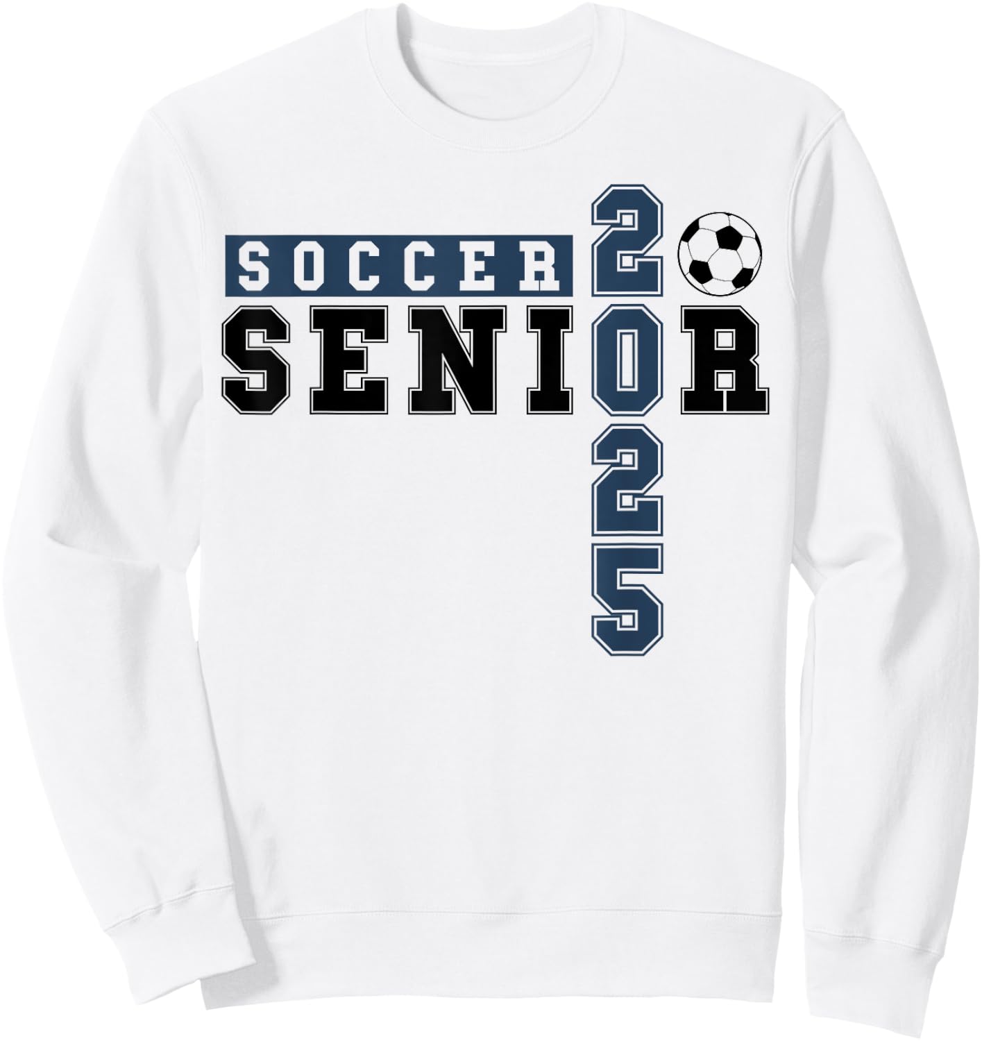 Soccer Senior Night Soccer Senior 2025 Graduation 28 Sweatshirt - Sweatshirt | White