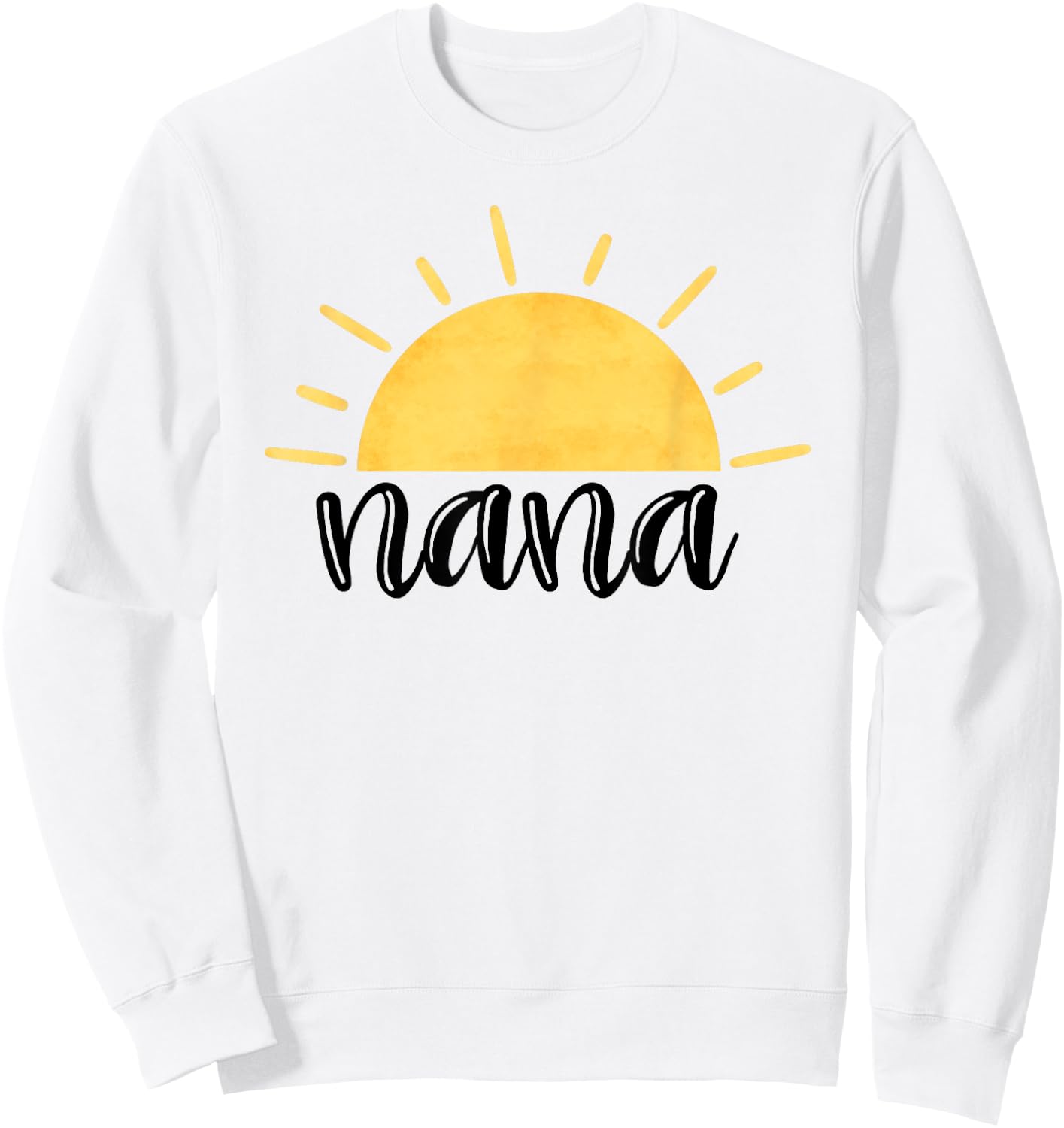 Nana of The Birthday First Trip Around the Sun Bday Party Sweatshirt - Sweatshirt | White